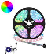 LED traka 2 pcs Crna i prozirna 4000 mm Bakar i plastika