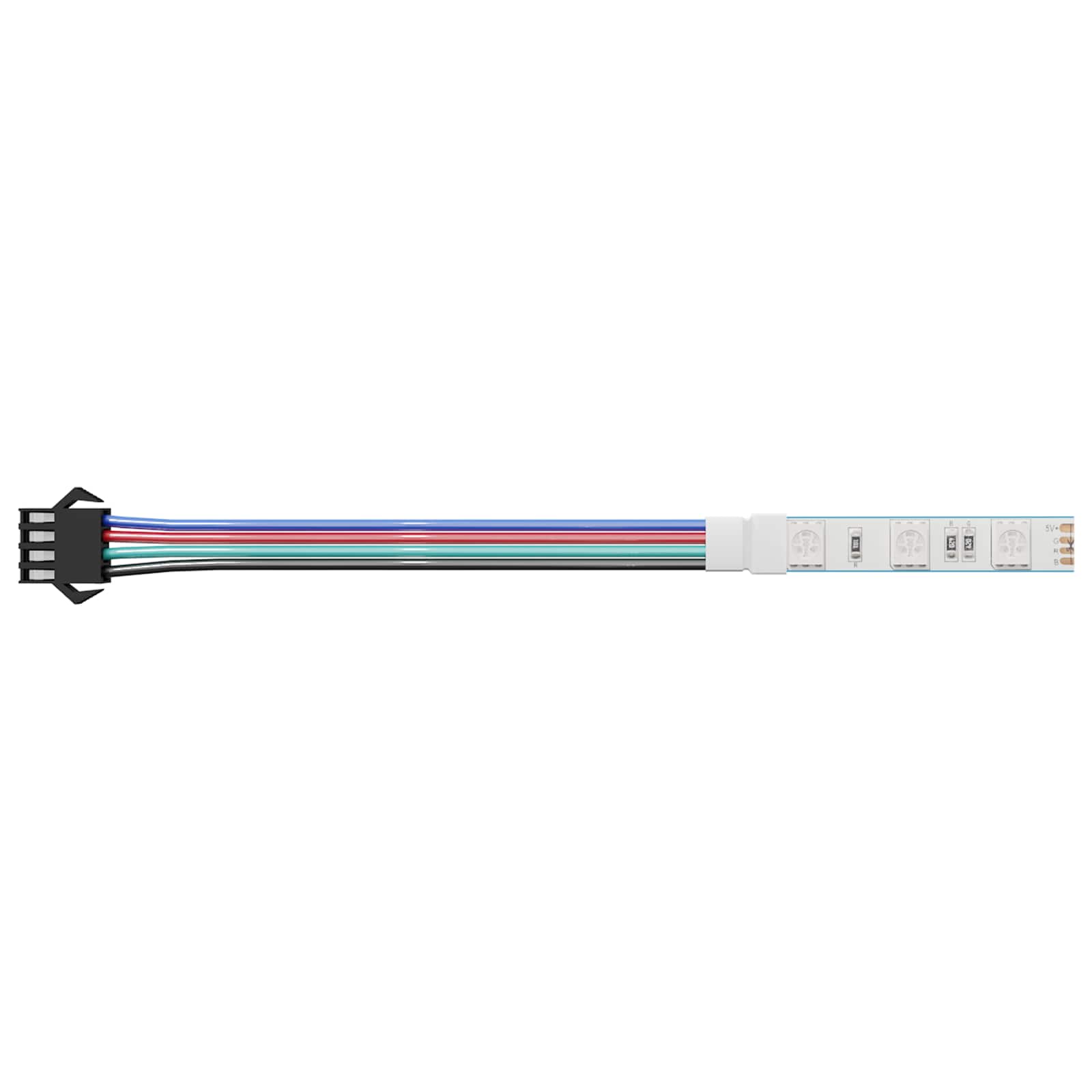 LED traka 2 pcs Crna i bijela 1745 mm Bakar i plastika