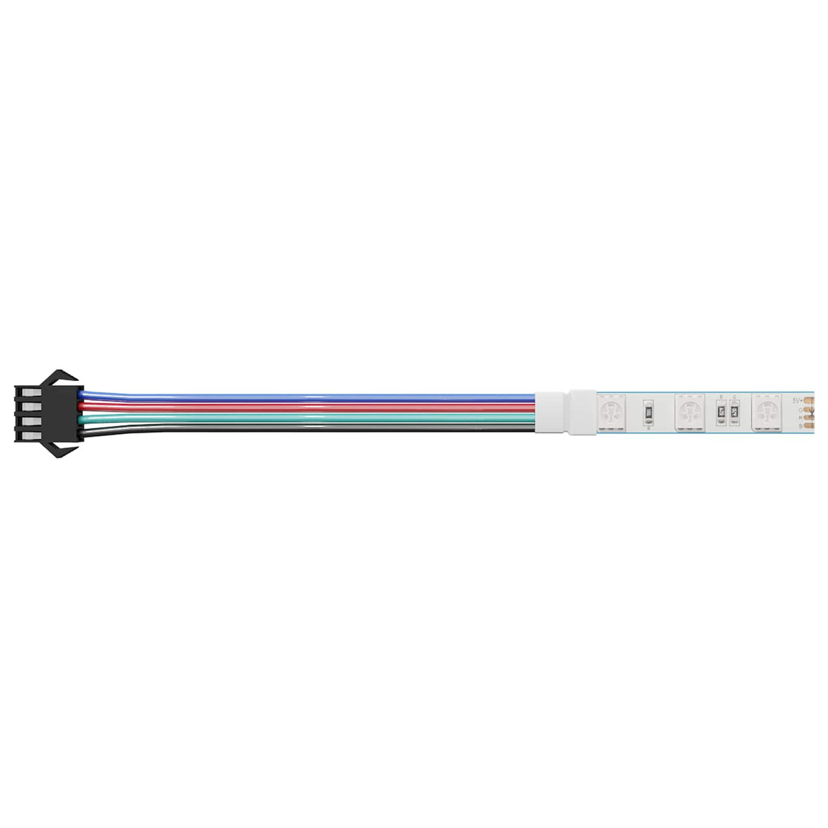 LED traka 12 pcs Crna i višenamjenska 1745 mm Bakar i plastika