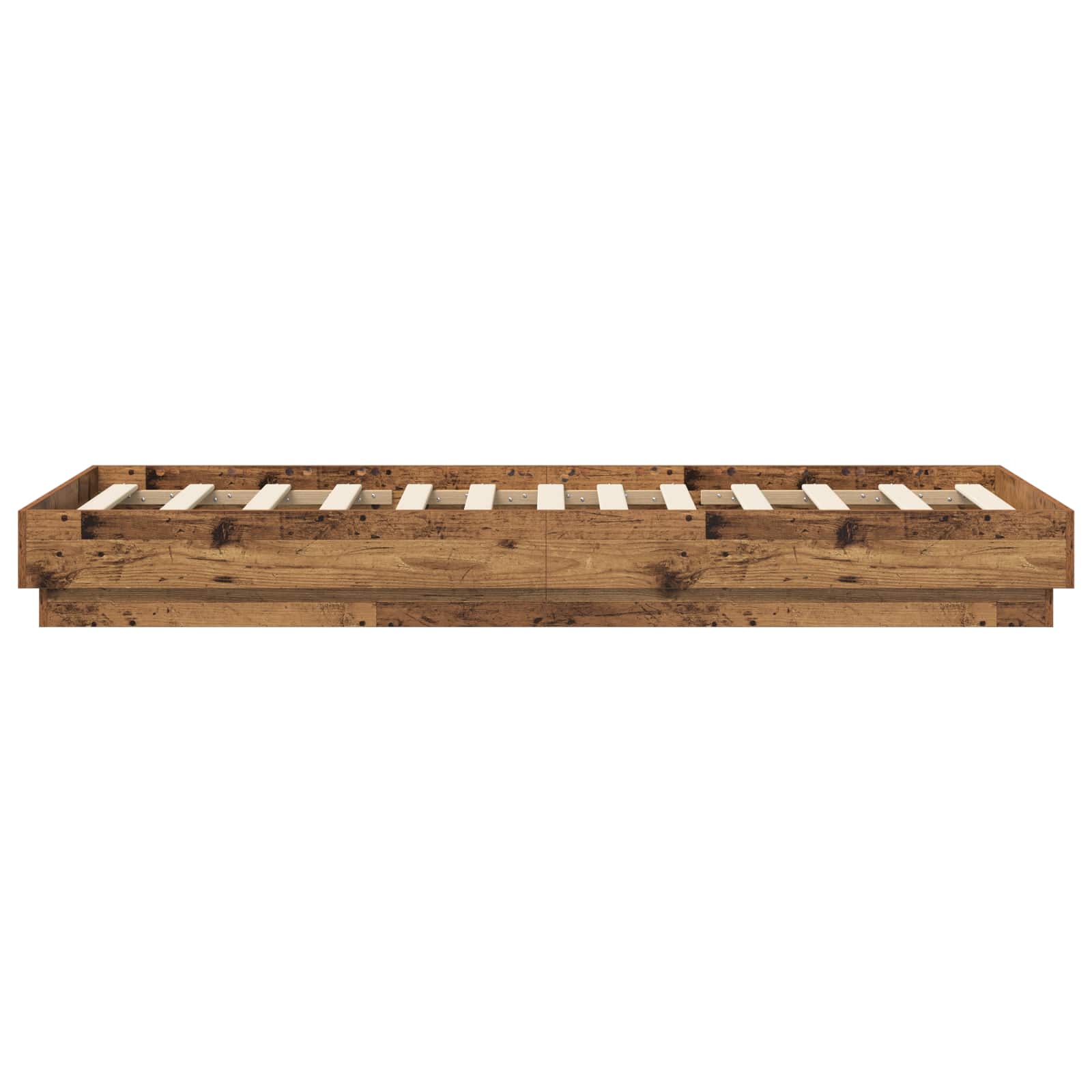 Okvir kreveta za pod Staro drvo 80 x 200 cm Konstruirano drvo