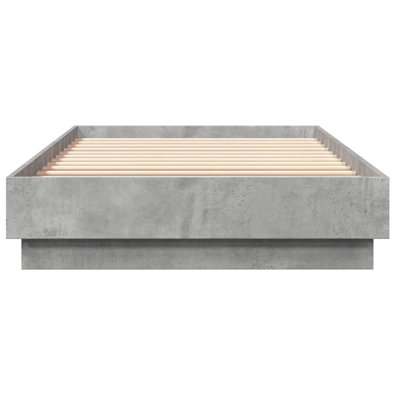 Okvir kreveta za pod Betonska siva 80 x 200 cm