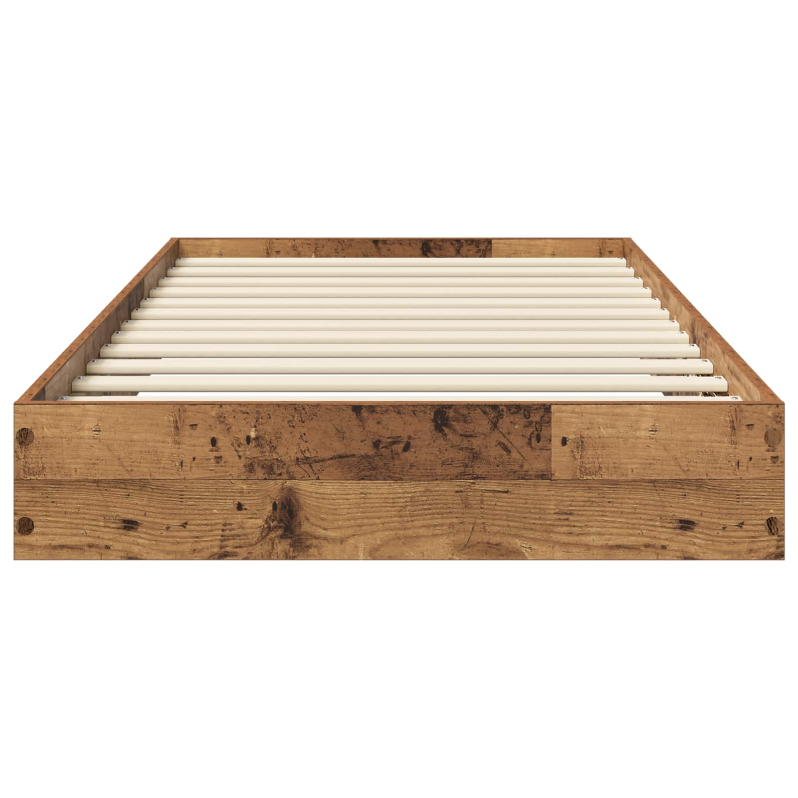 Okvir kreveta za pod Staro drvo 80 x 200 cm Konstruirano drvo