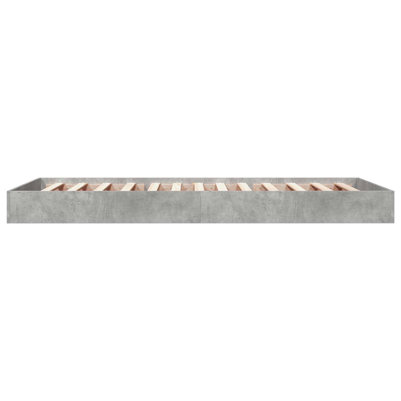 Okvir kreveta za pod Betonska siva 80 x 200 cm