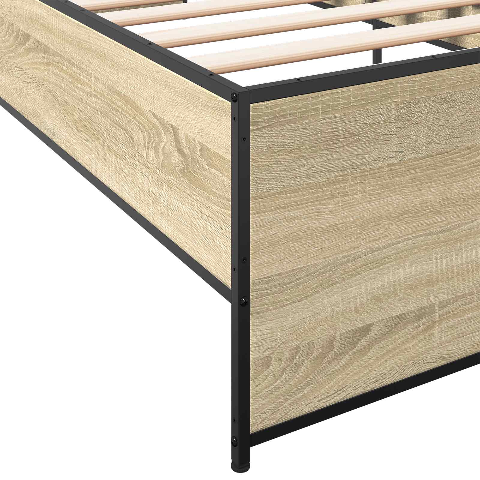 Krevetna konstrukcija Hrast sonoma 80 x 200 cm