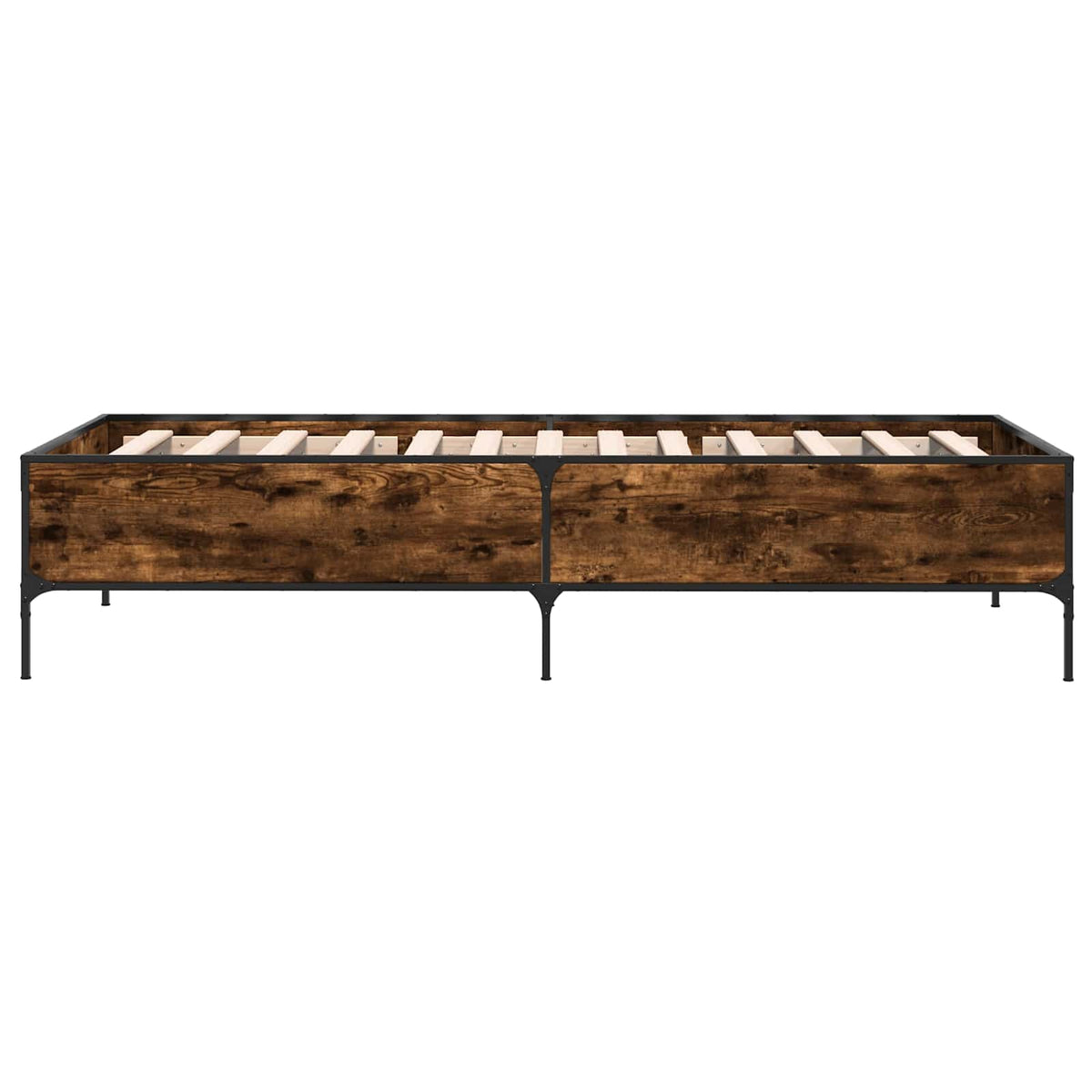 Krevetna konstrukcija Dimni hrast 80 x 200 cm Konstruirano drvo