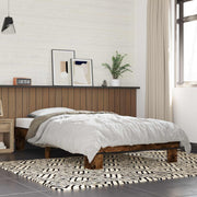 Krevetna konstrukcija Dimljeni hrast 80 x 200 cm