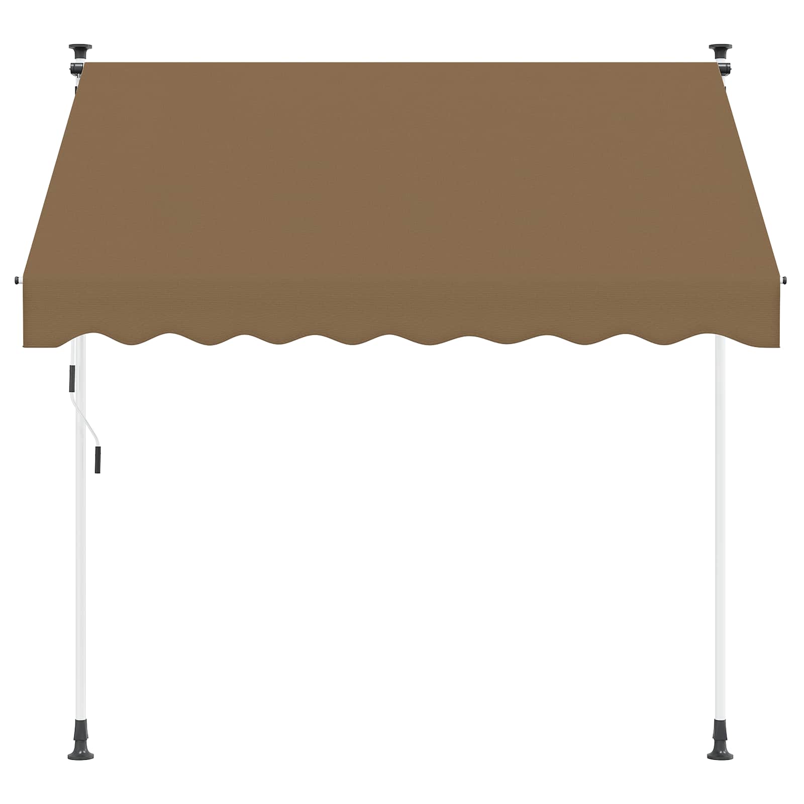 Ručno sklopiva tenda Bež 100 cm