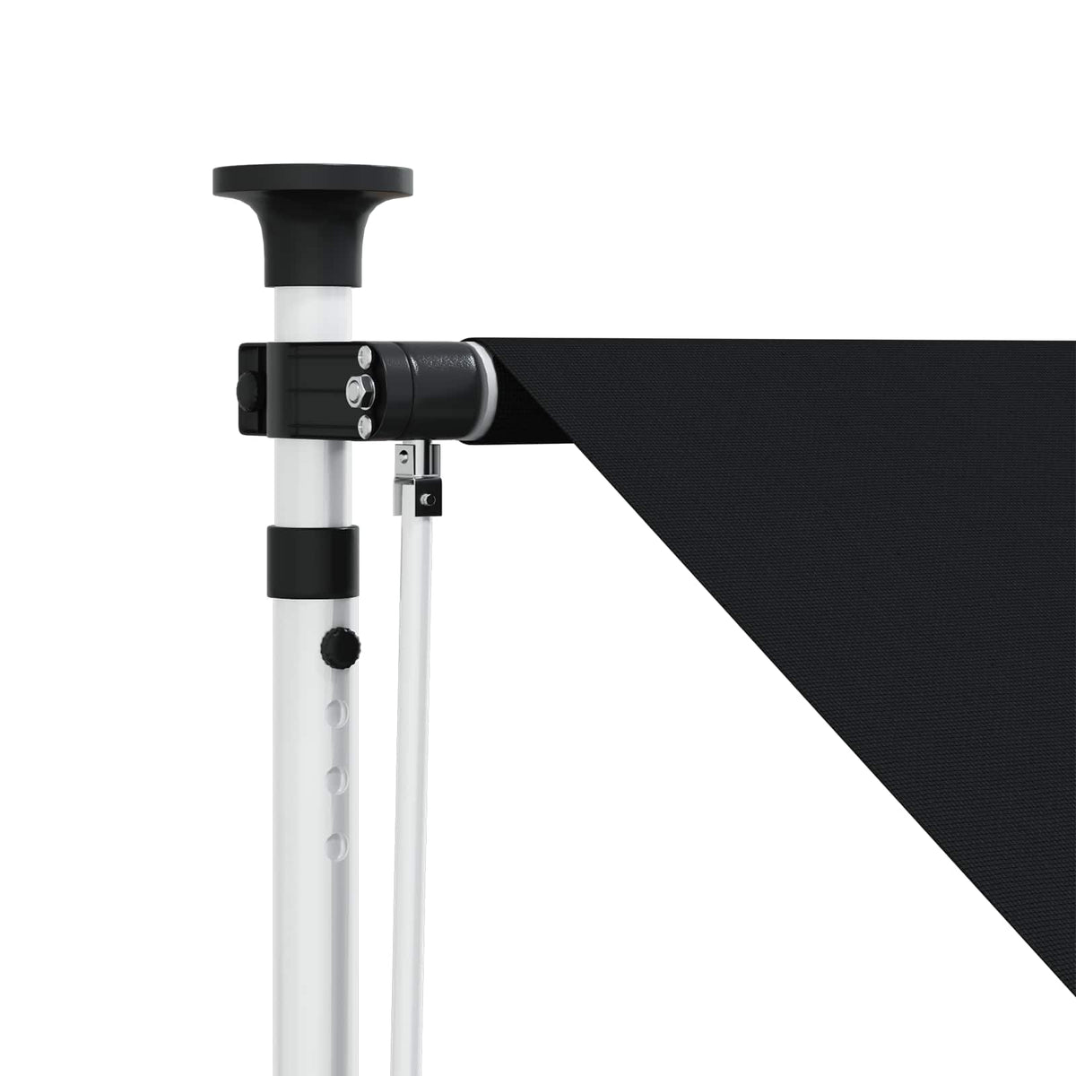 Ručno sklopiva tenda Crna 300 cm