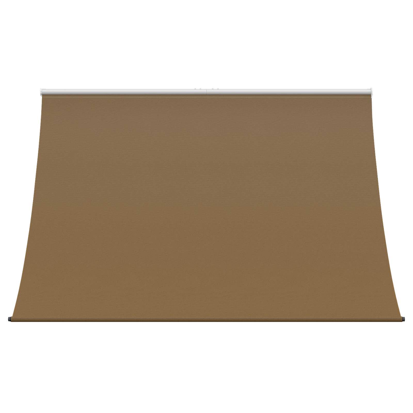 Nadstrešnica Bež 400 x 150 cm 180 g / m² poliester s PU premazom