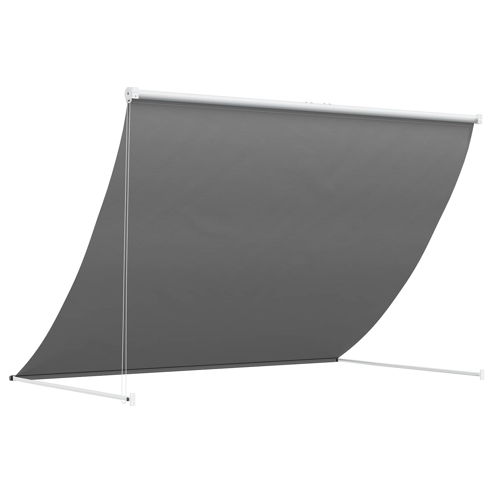 Nadstrešnica Svjetlosiva 400 x 150 cm