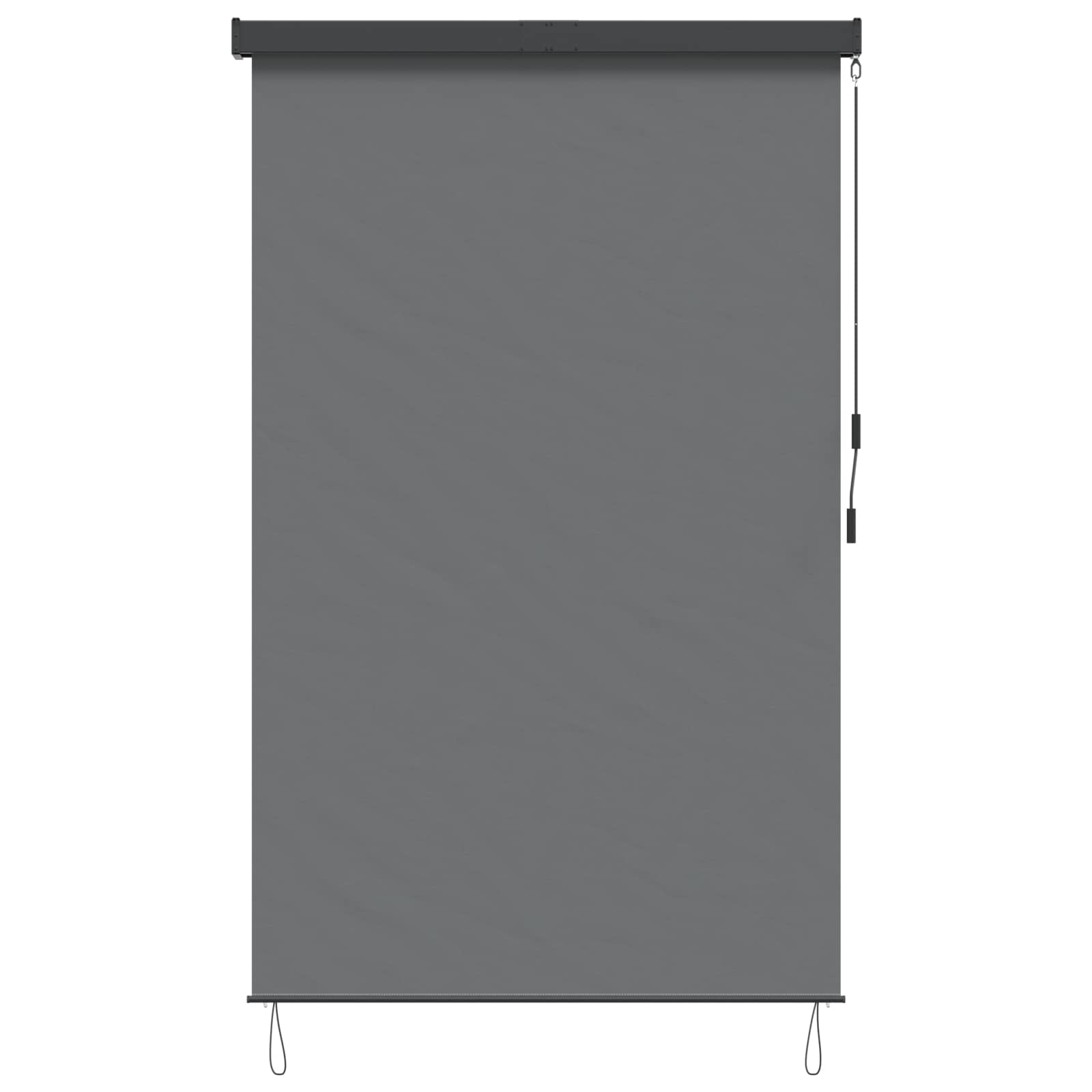 Rolo zavjesa Svjetlosiva 80 x 250 cm Tkanina i aluminij