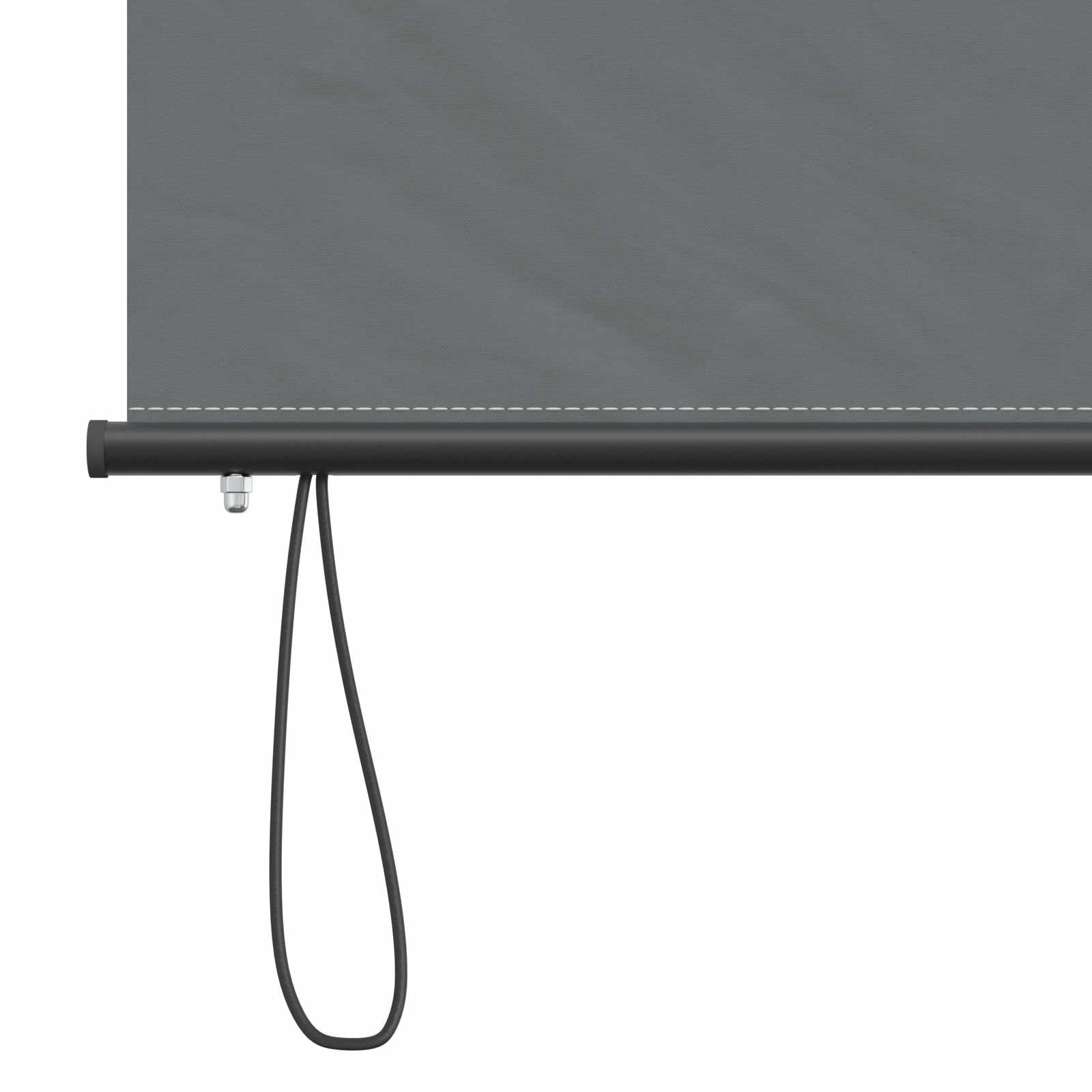 Rolo zavjesa Svjetlosiva 100 x 250 cm Tkanina i aluminij