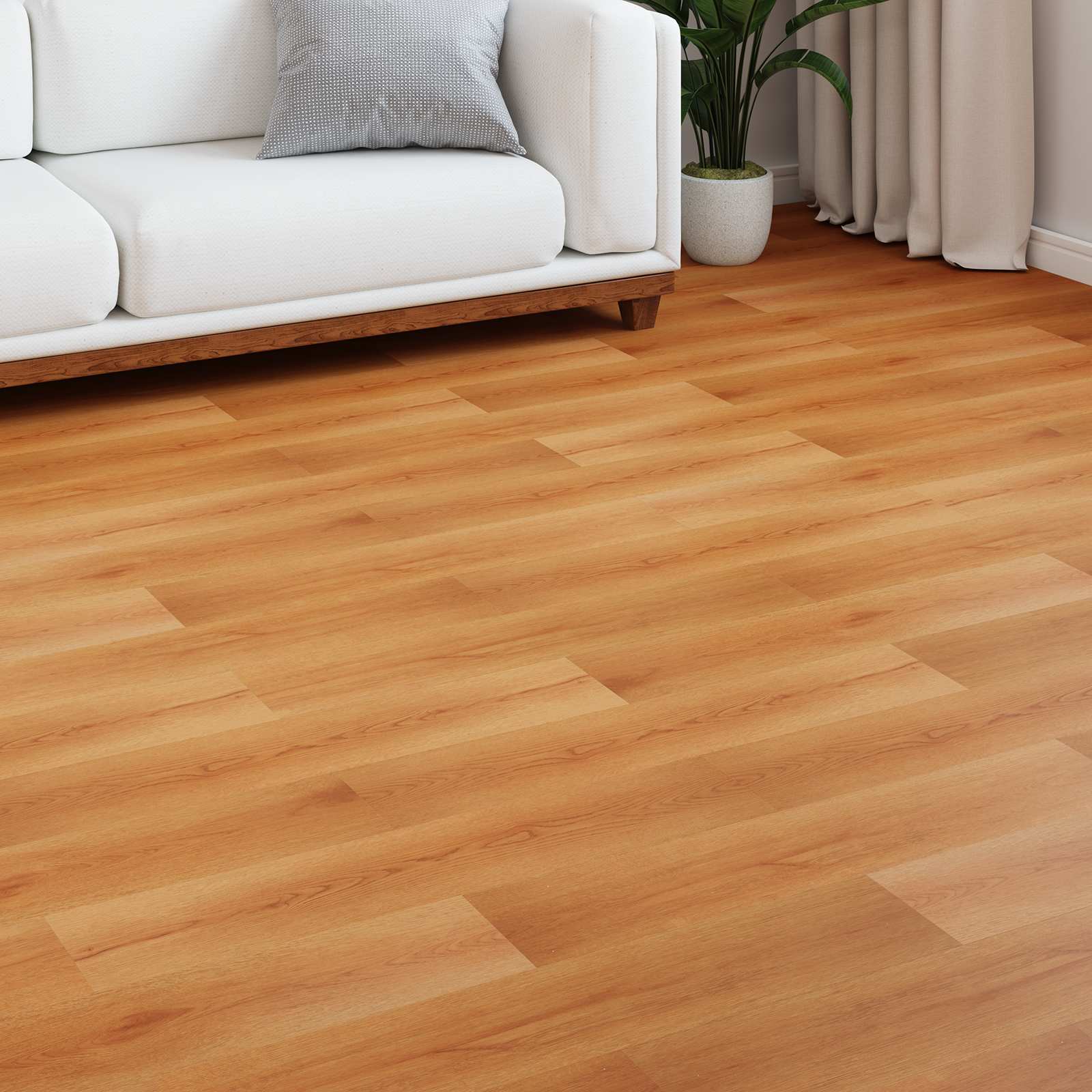 Laminatna podnica 5 pcs Bež 101 x 20 x 0,8 cm Konstruirano drvo