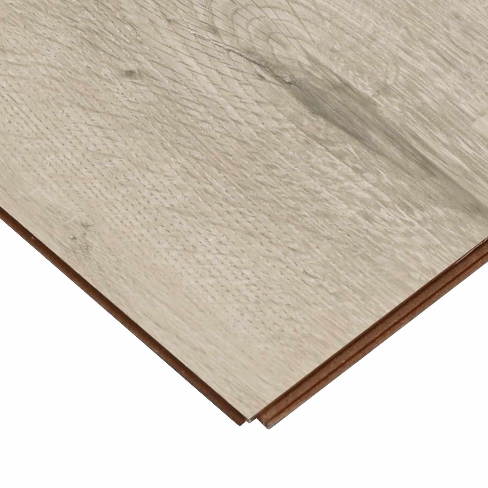 Laminatna podnica 15 pcs Bjeljeni smeđi 101 x 20 x 0,8 cm