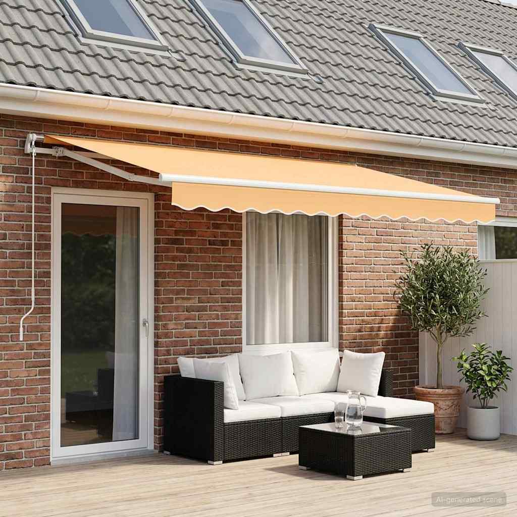 Zamjensko platno za tendu Pijesak 4,5 × 3,5 m Poliester