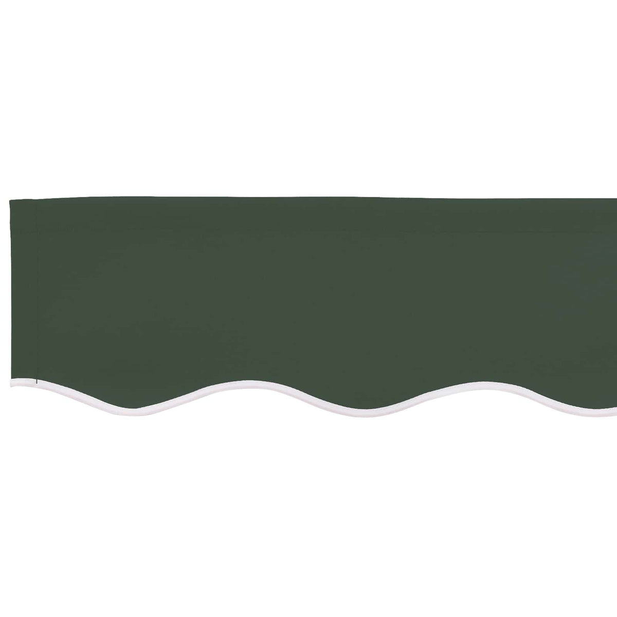 Zamjensko platno za tendu Tamnozelena 6 × 3,5 m Poliester