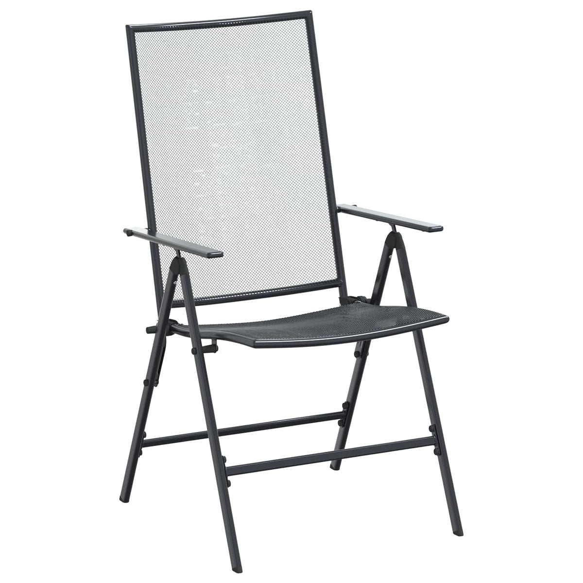 Vrtni set za objed 9 pcs Antracit 212 x 90 x 76 cm