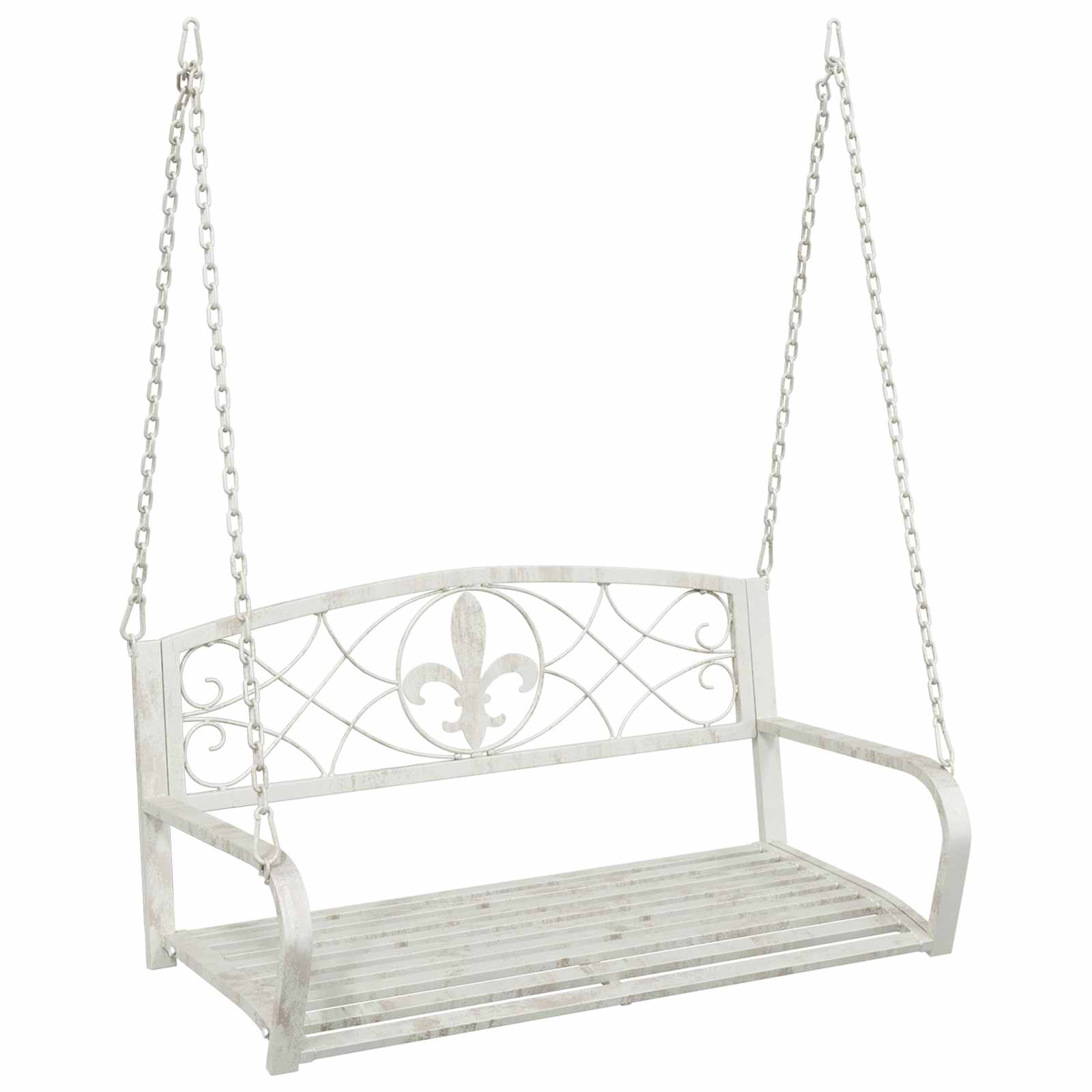 Ljuljačka Čelik 110,5 x 59 x 55 cm Antič White