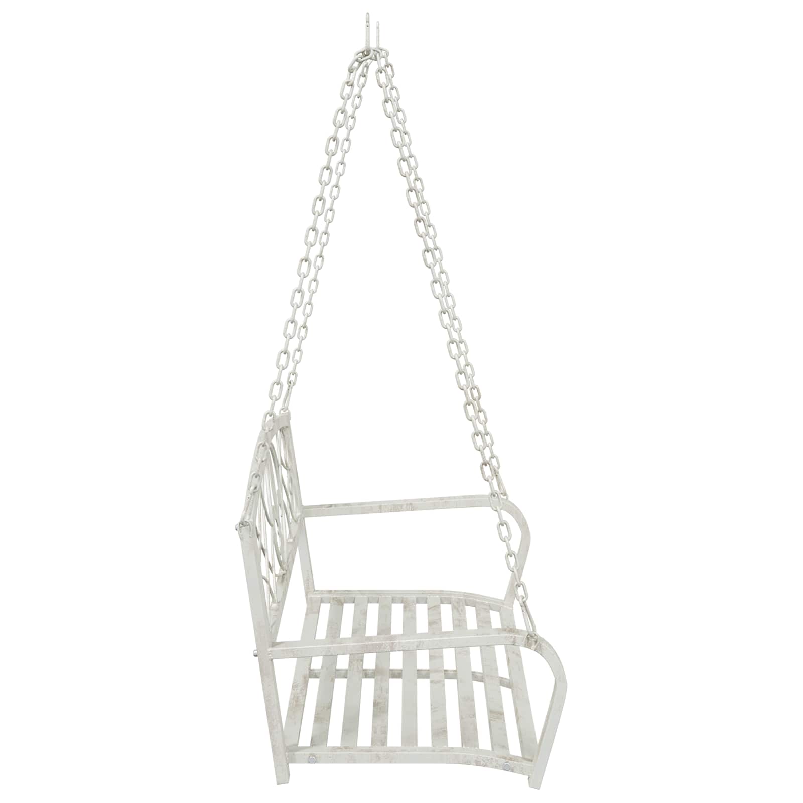 Ljuljačka Čelik 110,5 x 59 x 55 cm Antič White