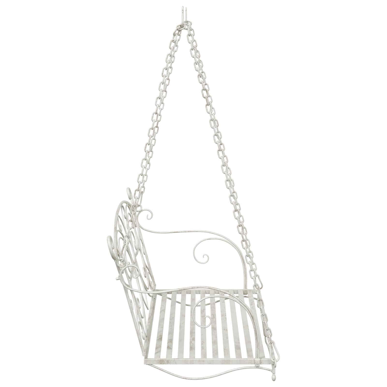 Ljuljačka Čelik 105,5 x 61 x 56 cm Antič White