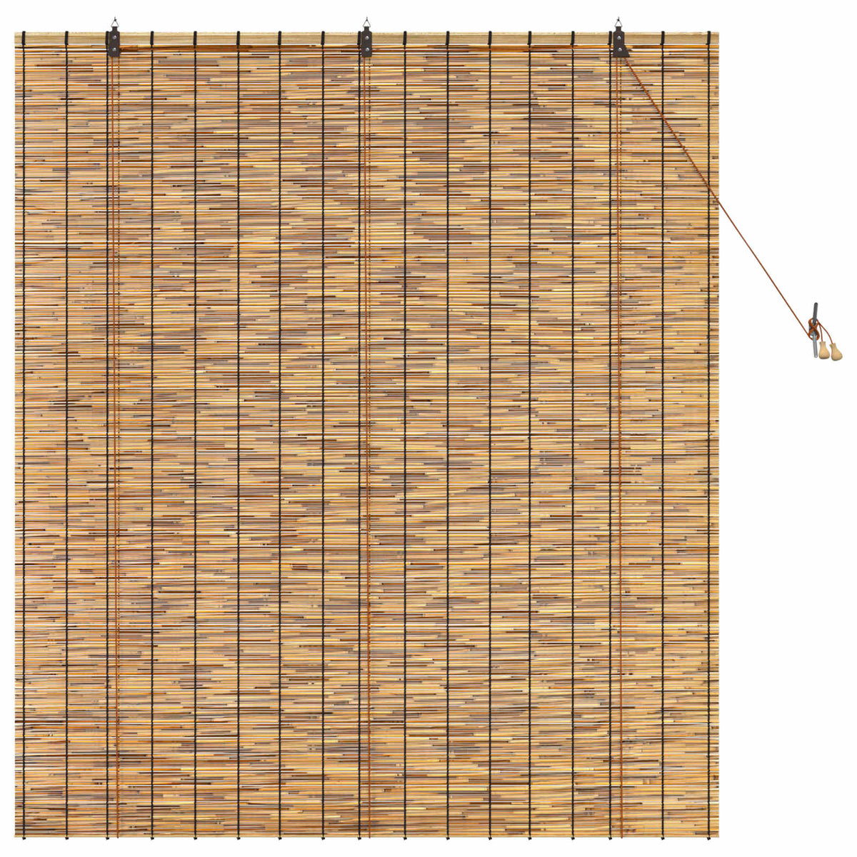 Rolo zavjesa Smeđa 140 x 160 cm Trska