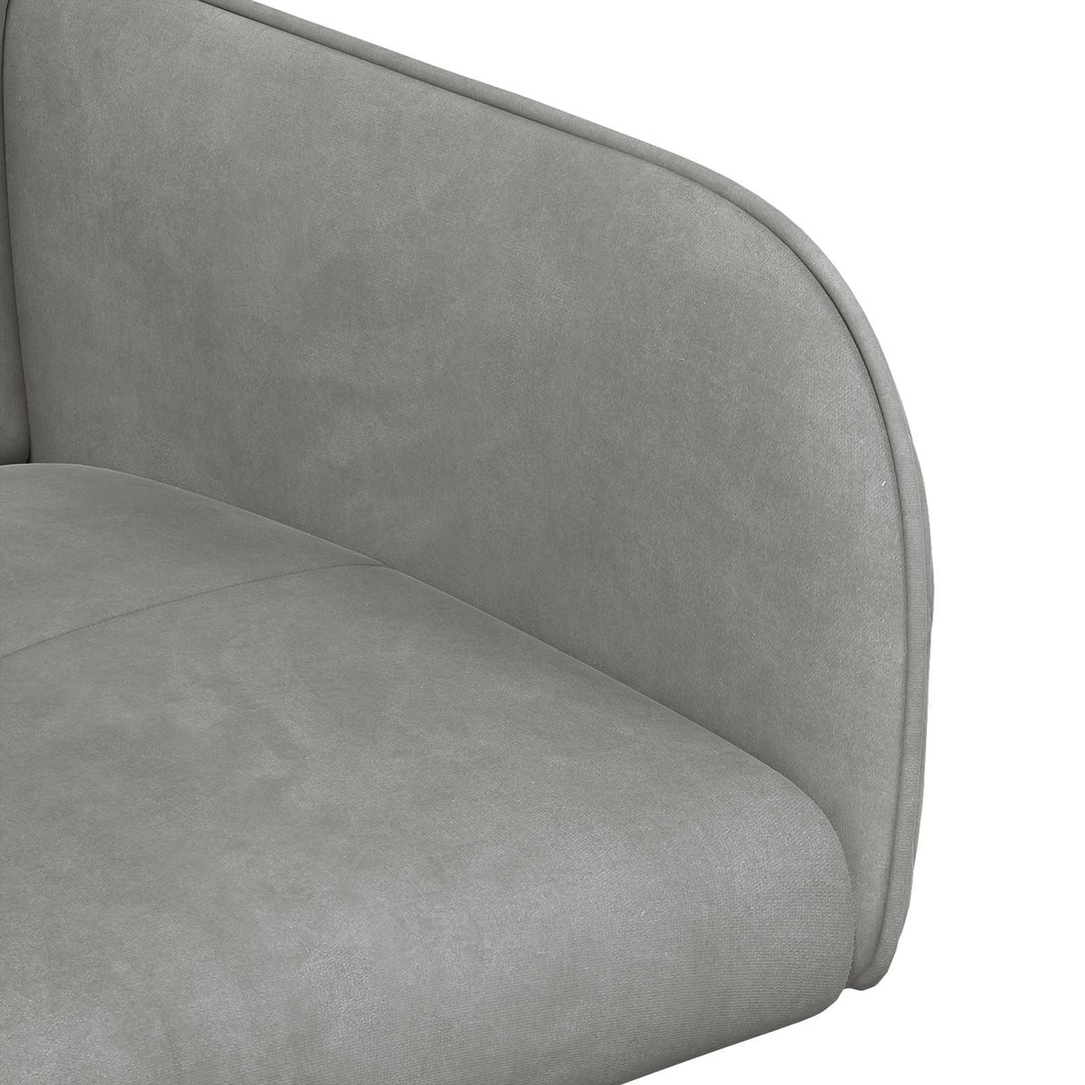 Trpezarijske stolice 2 pcs Baršun Svjetlosiva 59 x 56,5 x 86 cm