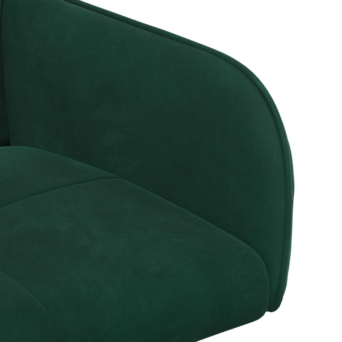 Trpezarijske stolice 2 pcs Baršun Tamnozelena 59 x 56,5 x 86 cm
