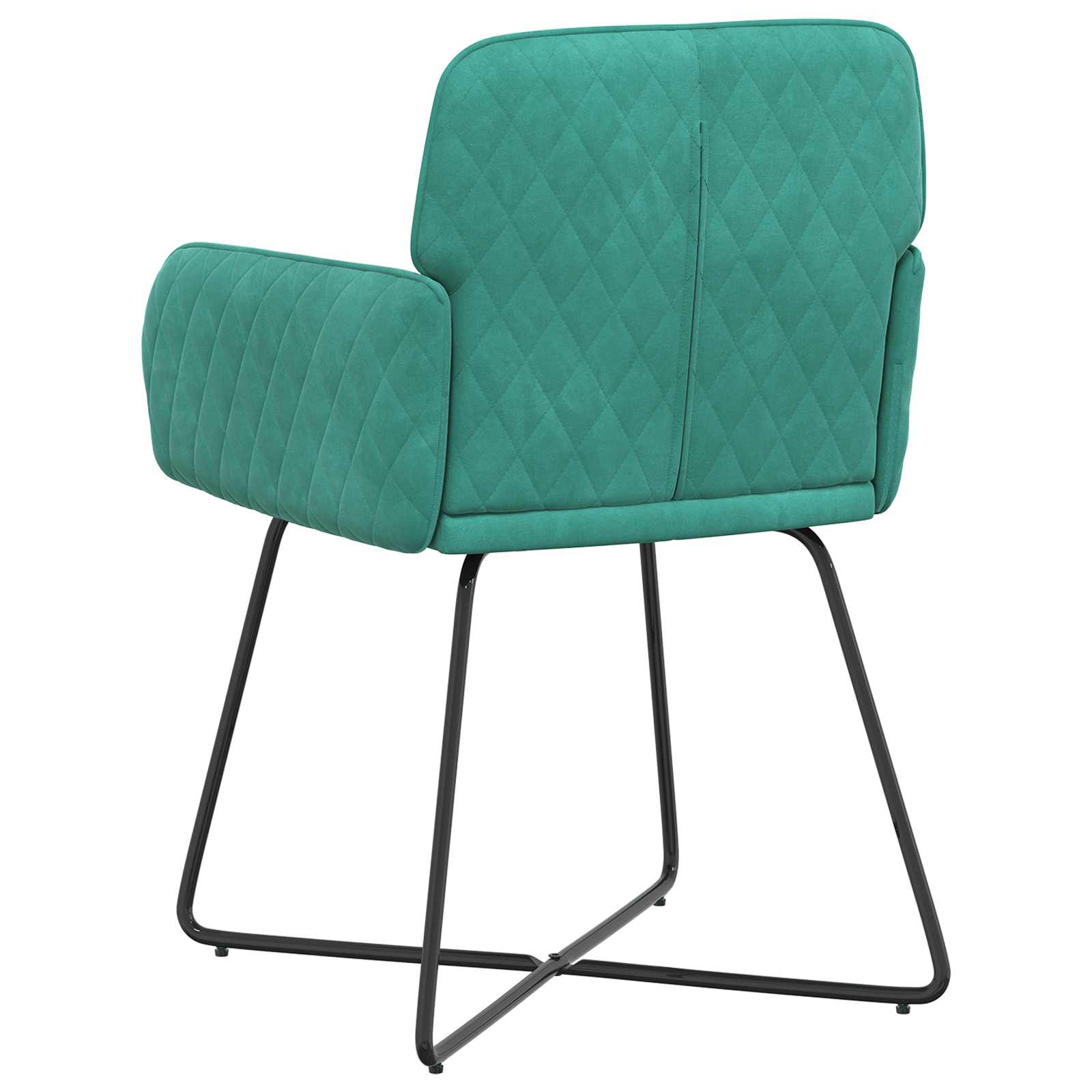 Trpezarijske stolice 2 pcs Baršun Tirkizna 59 x 56,5 x 86 cm