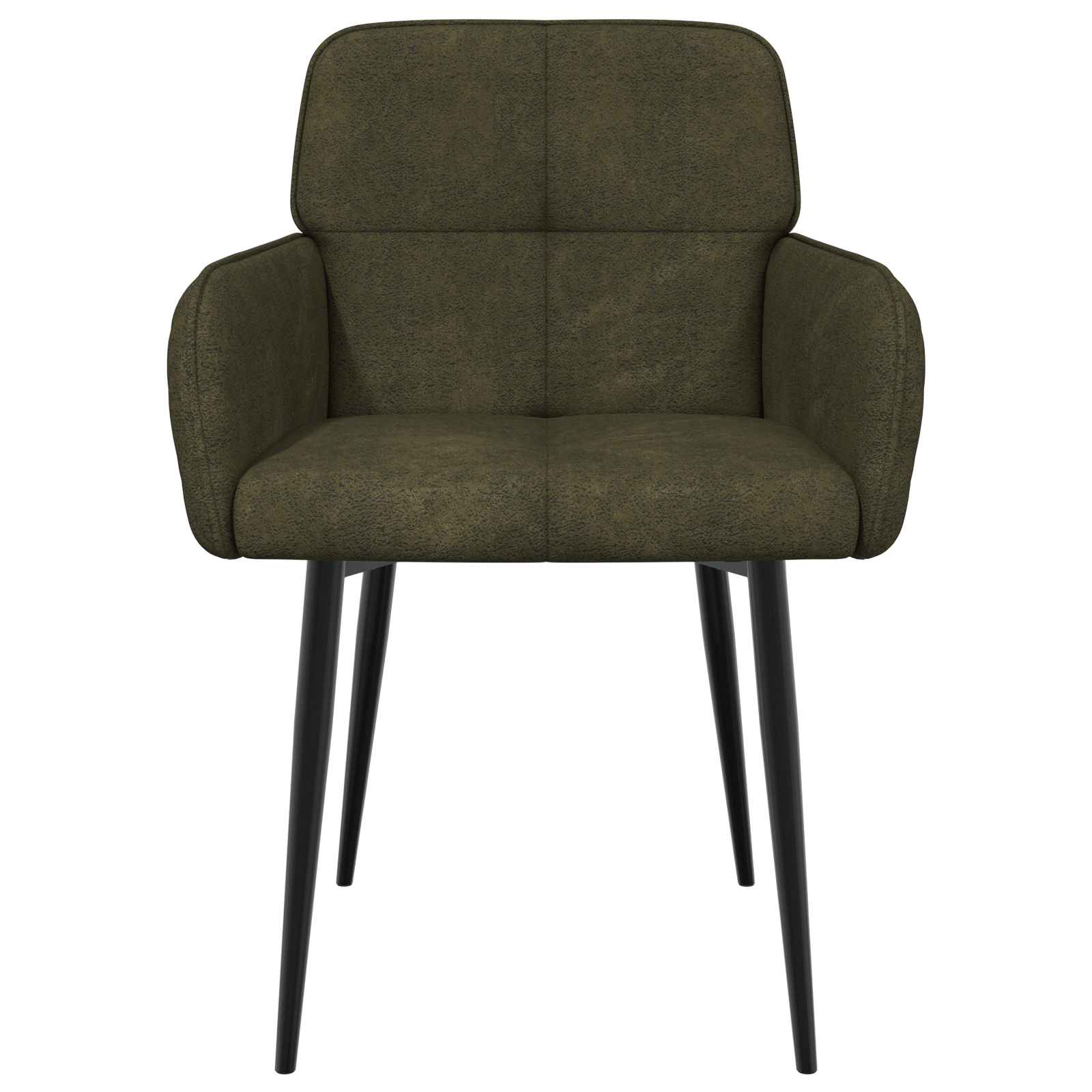 Trpezarijske stolice 2 pcs Umetnička suknja koža 59x56,5x85cm