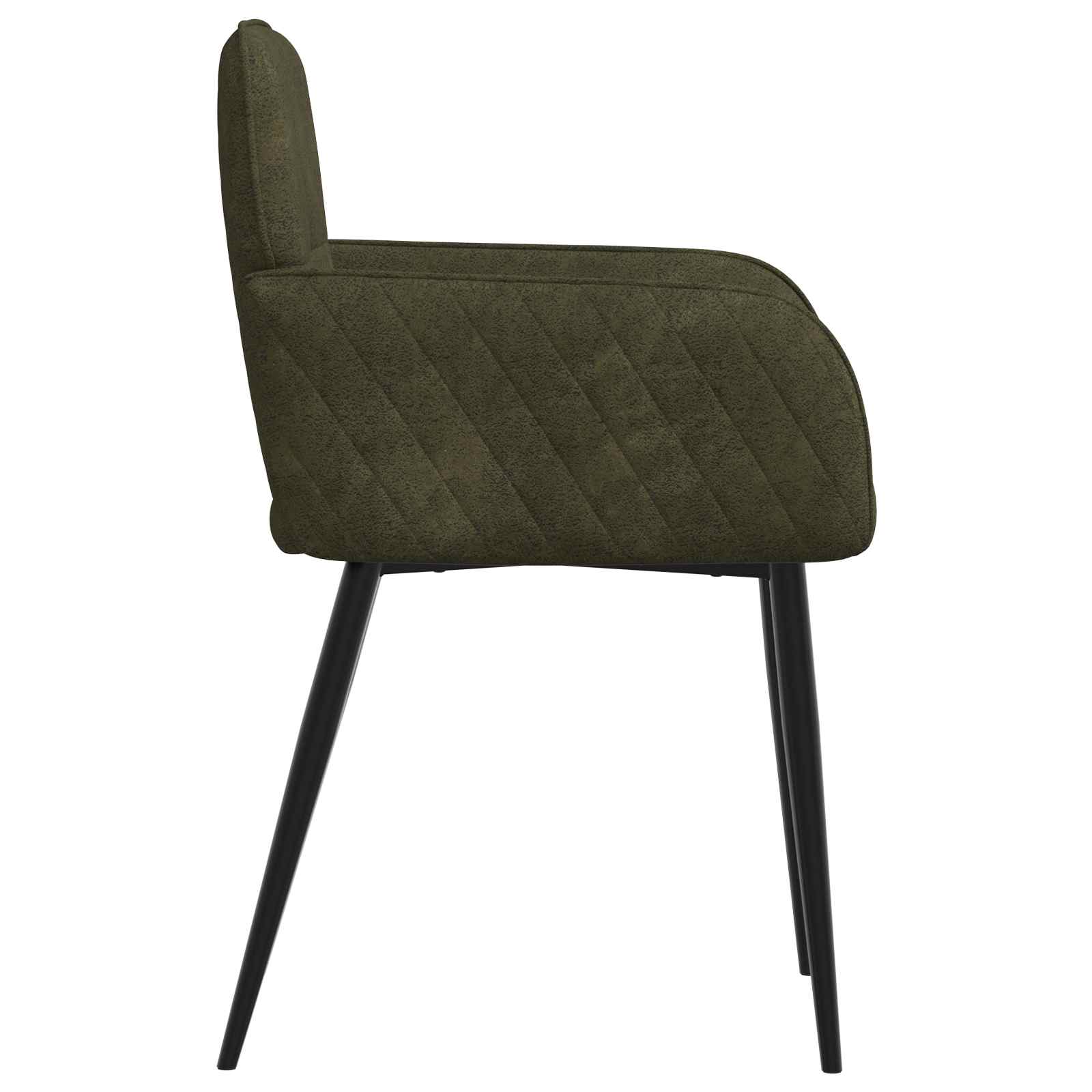 Trpezarijske stolice 2 pcs Umetnička suknja koža 59x56,5x85cm