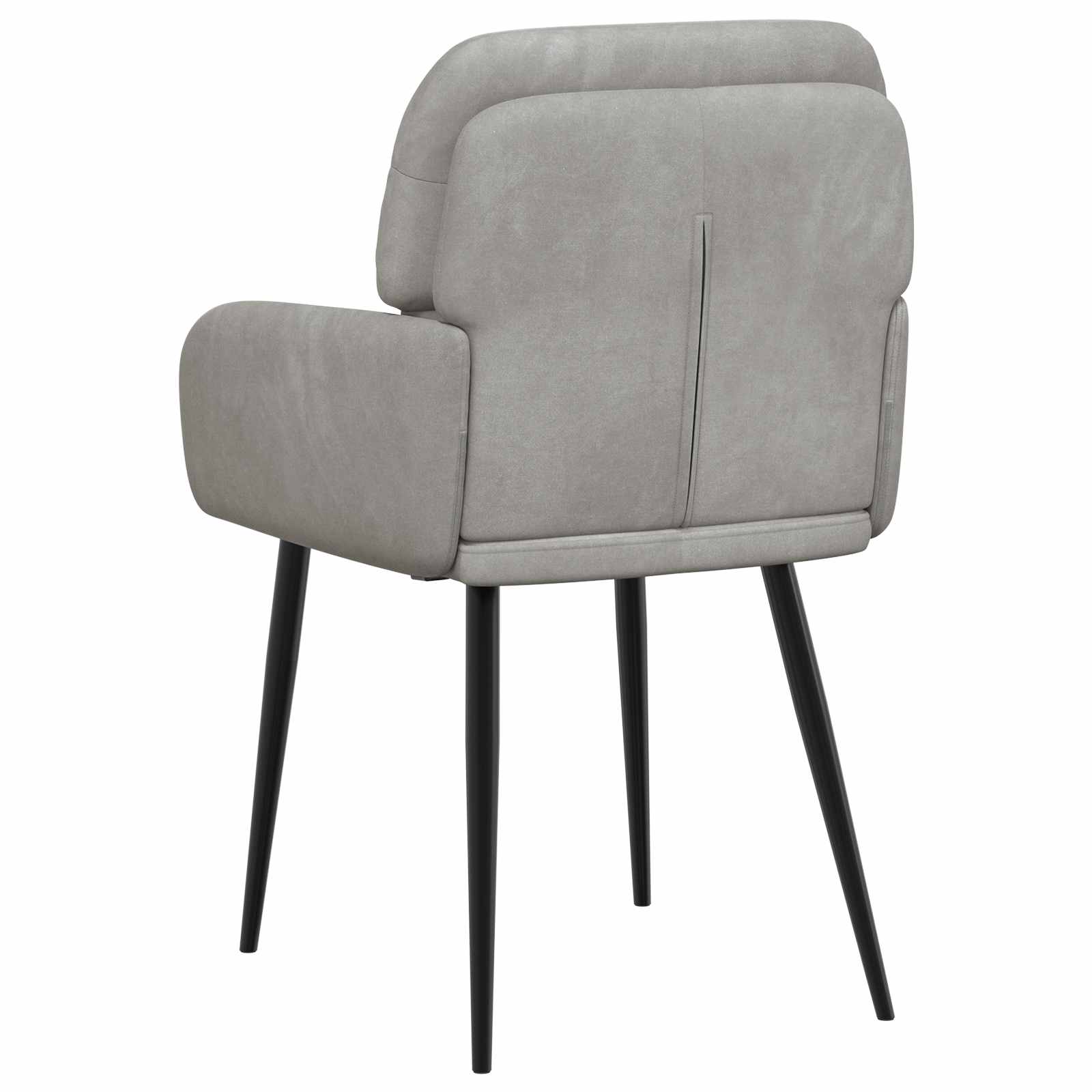 Trpezarijske stolice 2 pcs Baršun Svjetlosiva 59 x 59,5 x 90 cm