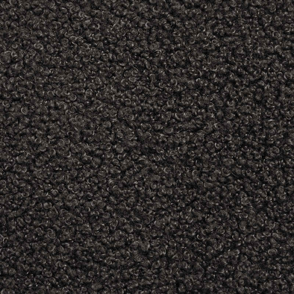 Trpezarijske stolice 2 pcs Bouclé Crna 59 x 57 x 85 cm