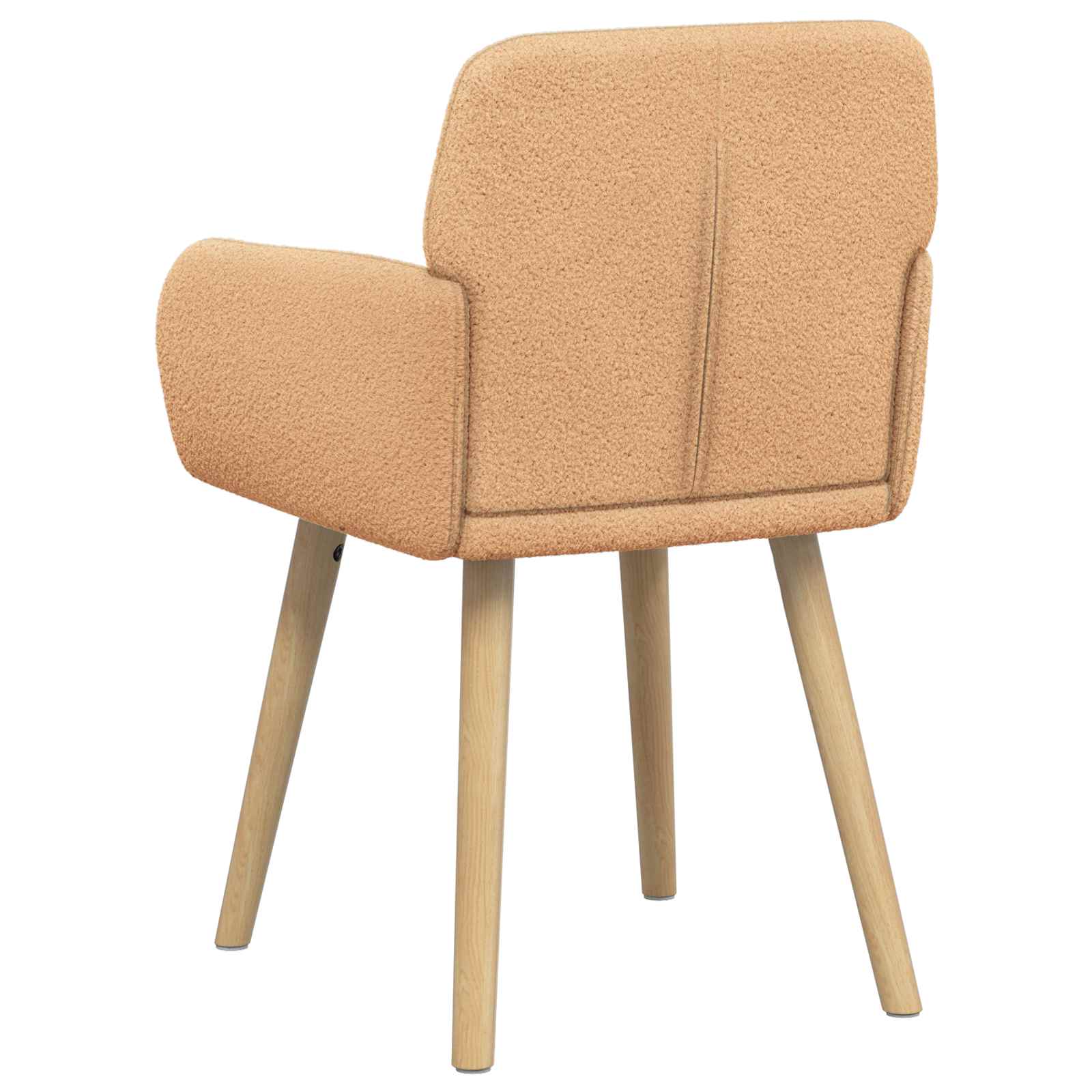 Trpezarijske stolice 2 pcs Bouclé Bež 59 x 57 x 85 cm