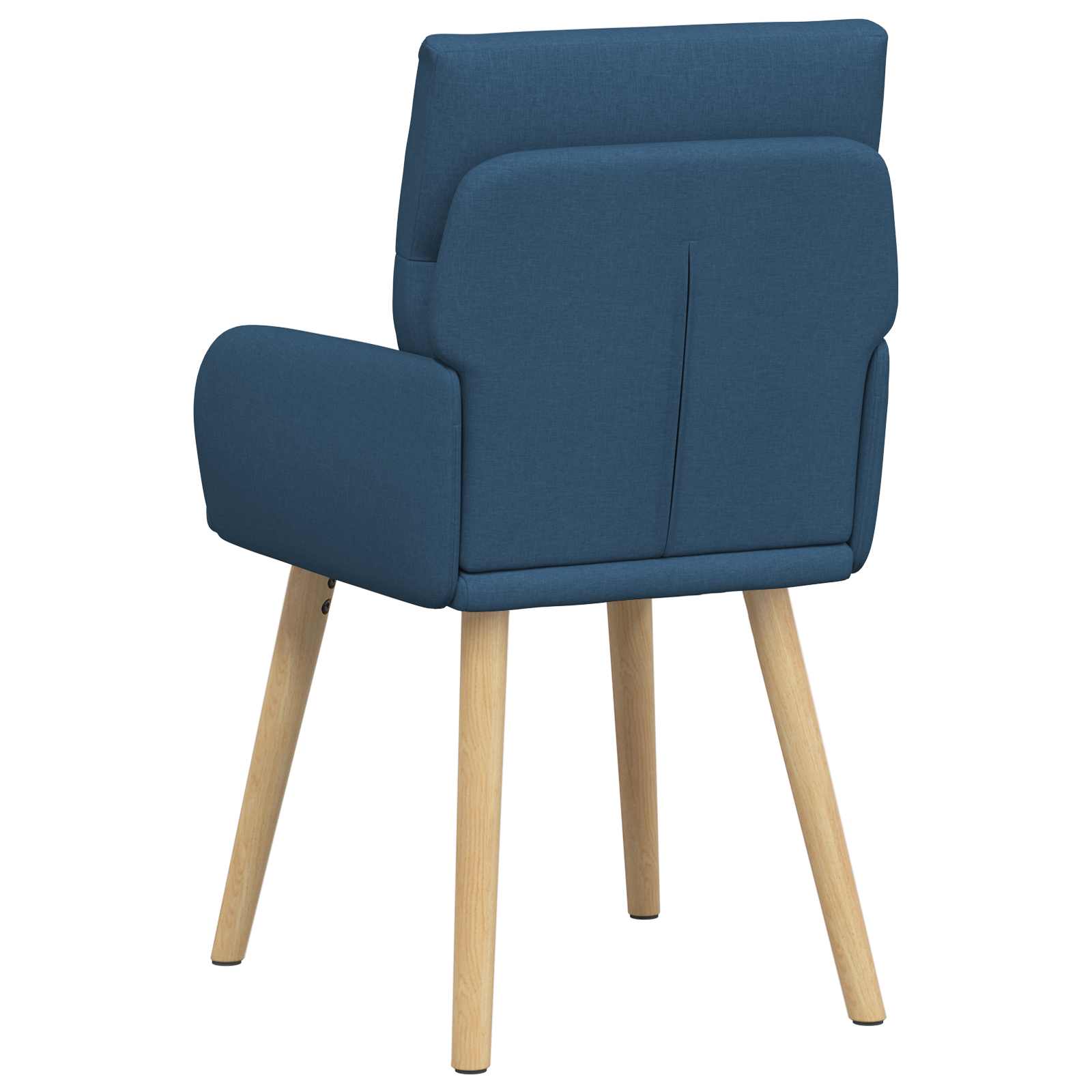 Trpezarijske stolice 2 pcs Tkanina Plava 60 x 56 x 96 cm