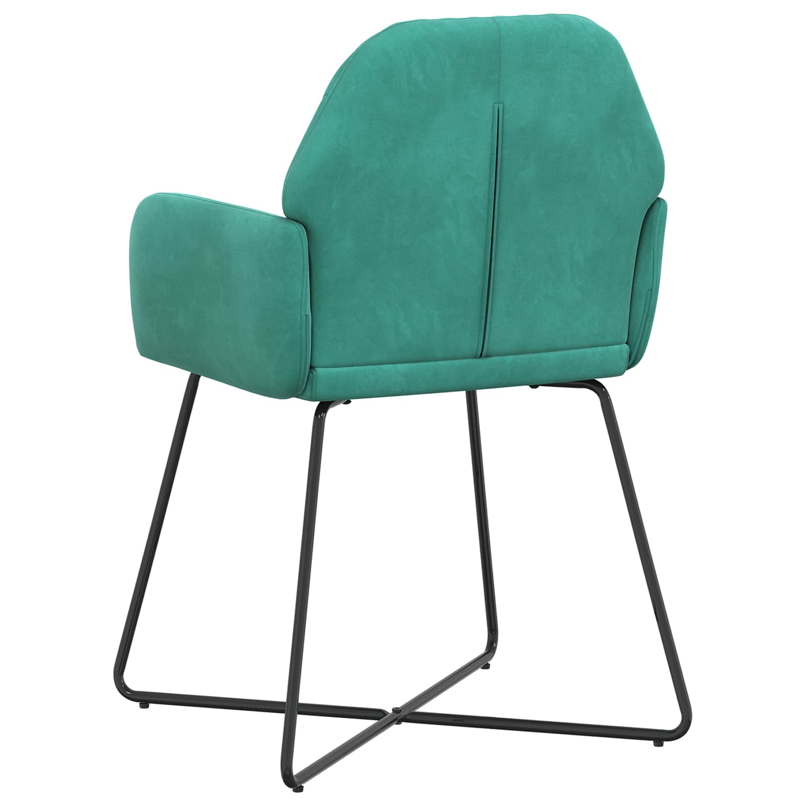 Trpezarijske stolice 2 pcs Baršun Tirkizna 55 x 50 x 84 cm