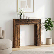 Okvir za kamin Staro drvo 102 x 18 x 100,5 cm Konstruirano drvo