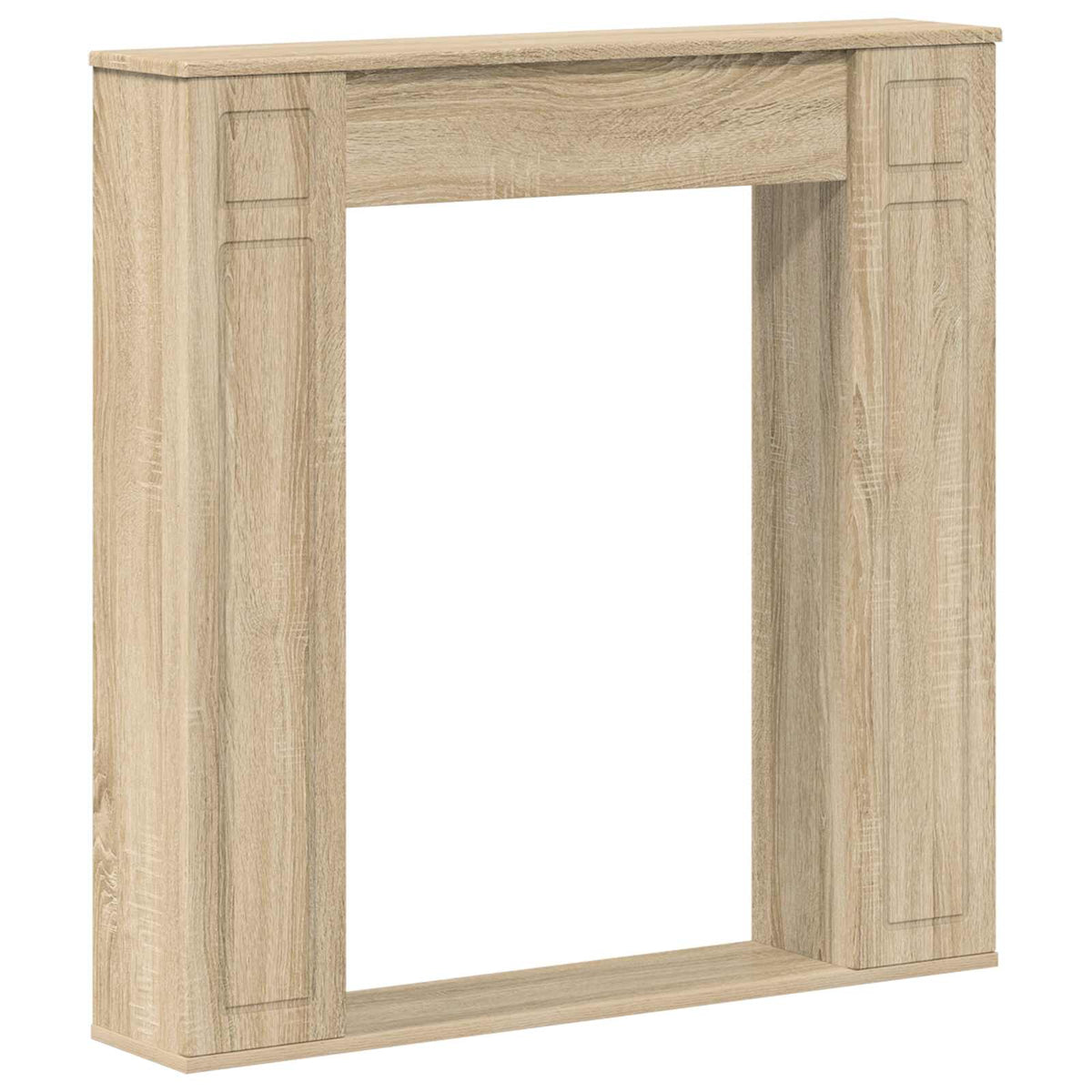 Okvir za kamin 100 x 20 x 100 cm Konstruirano drvo