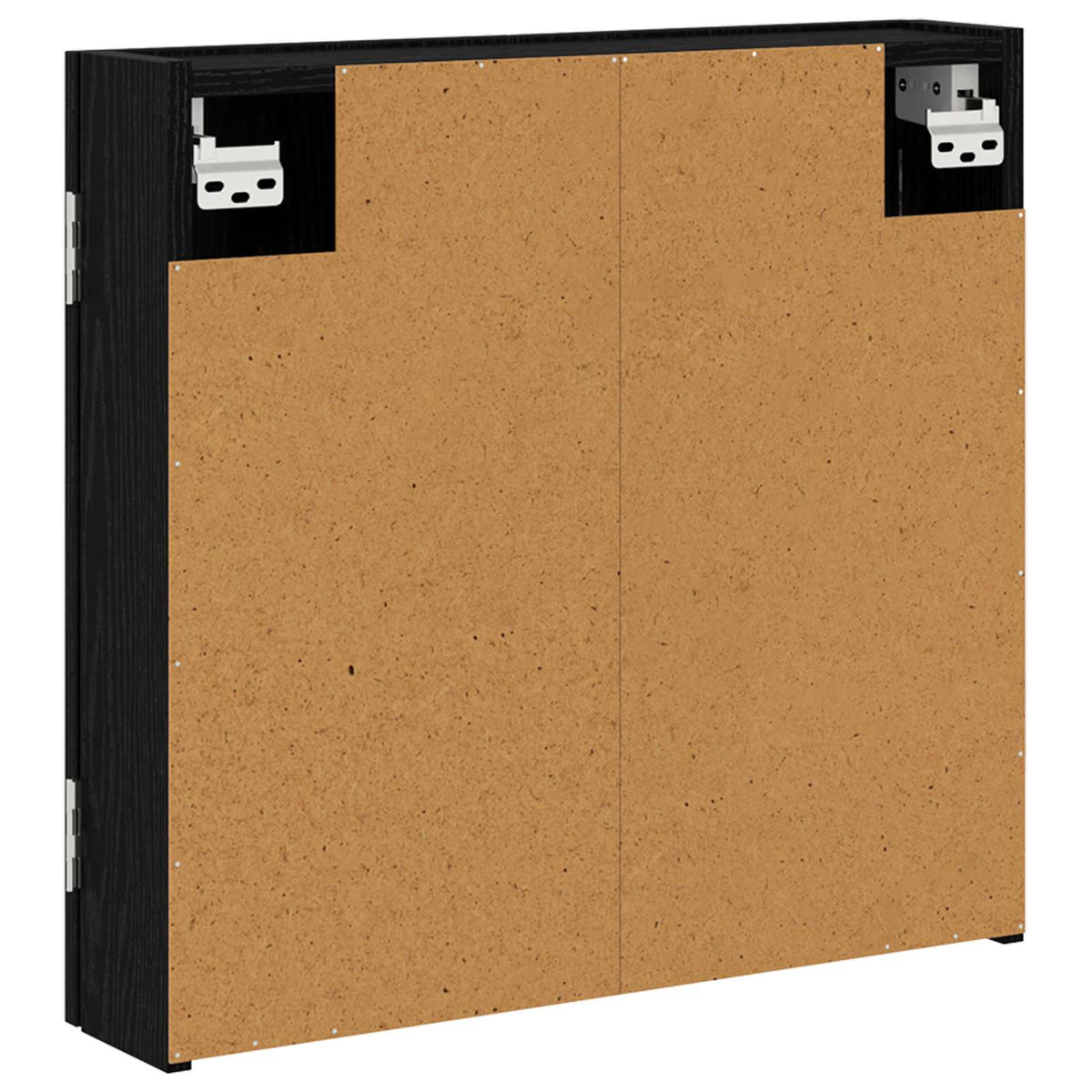 Kabinet za mete Crni hrast 56 x 12 x 53,5 cm Konstruirano drvo