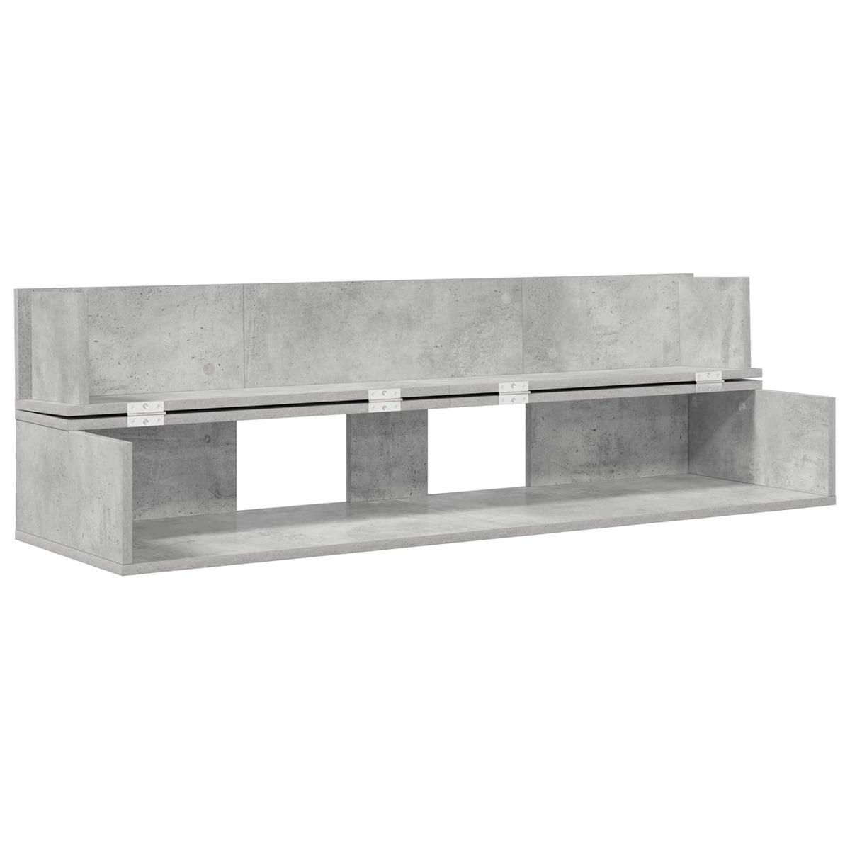 Studio radni stol Betonska siva 152 x 40 x 19,5 cm