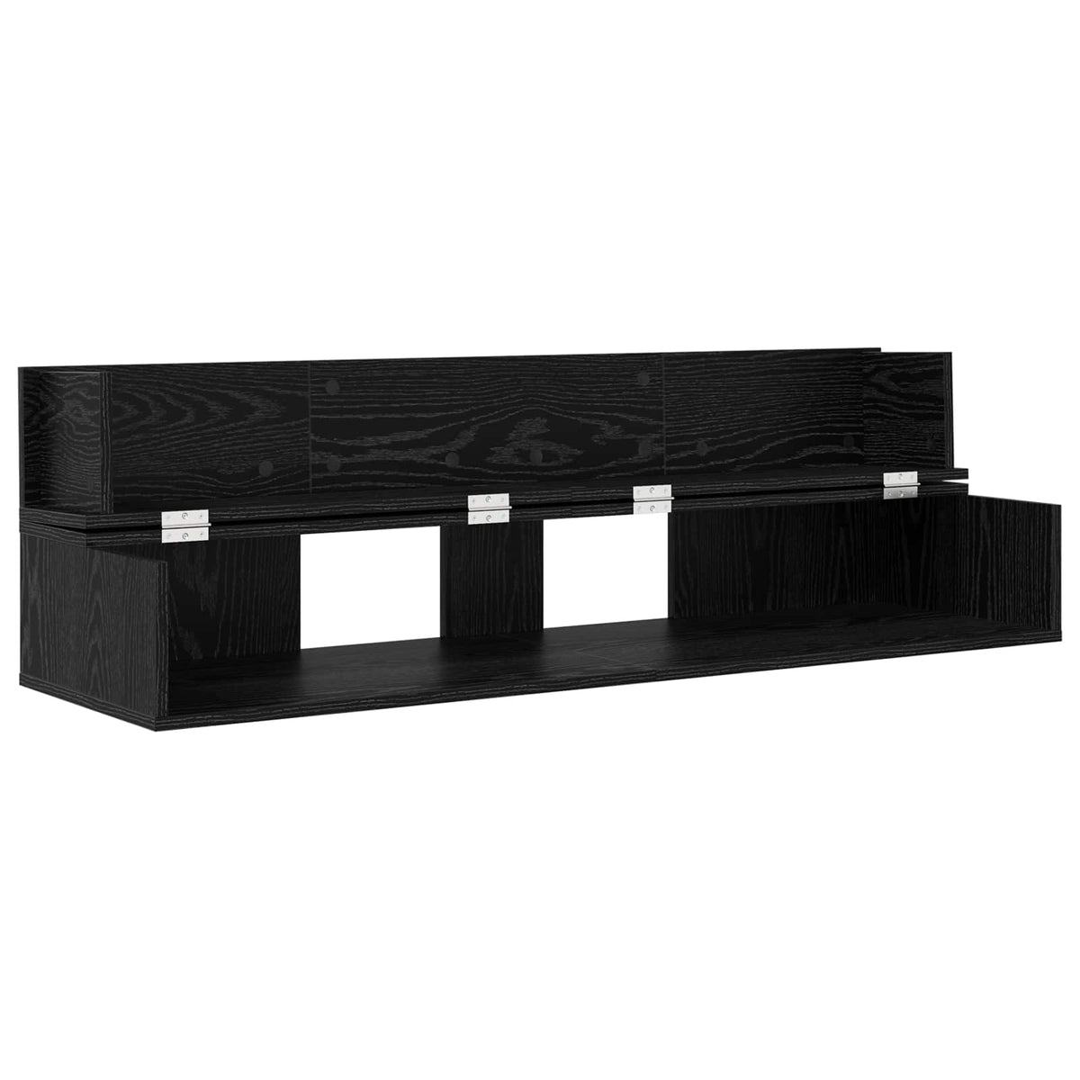 Studio radni stol Crni hrast 130 x 40 x 19,5 cm