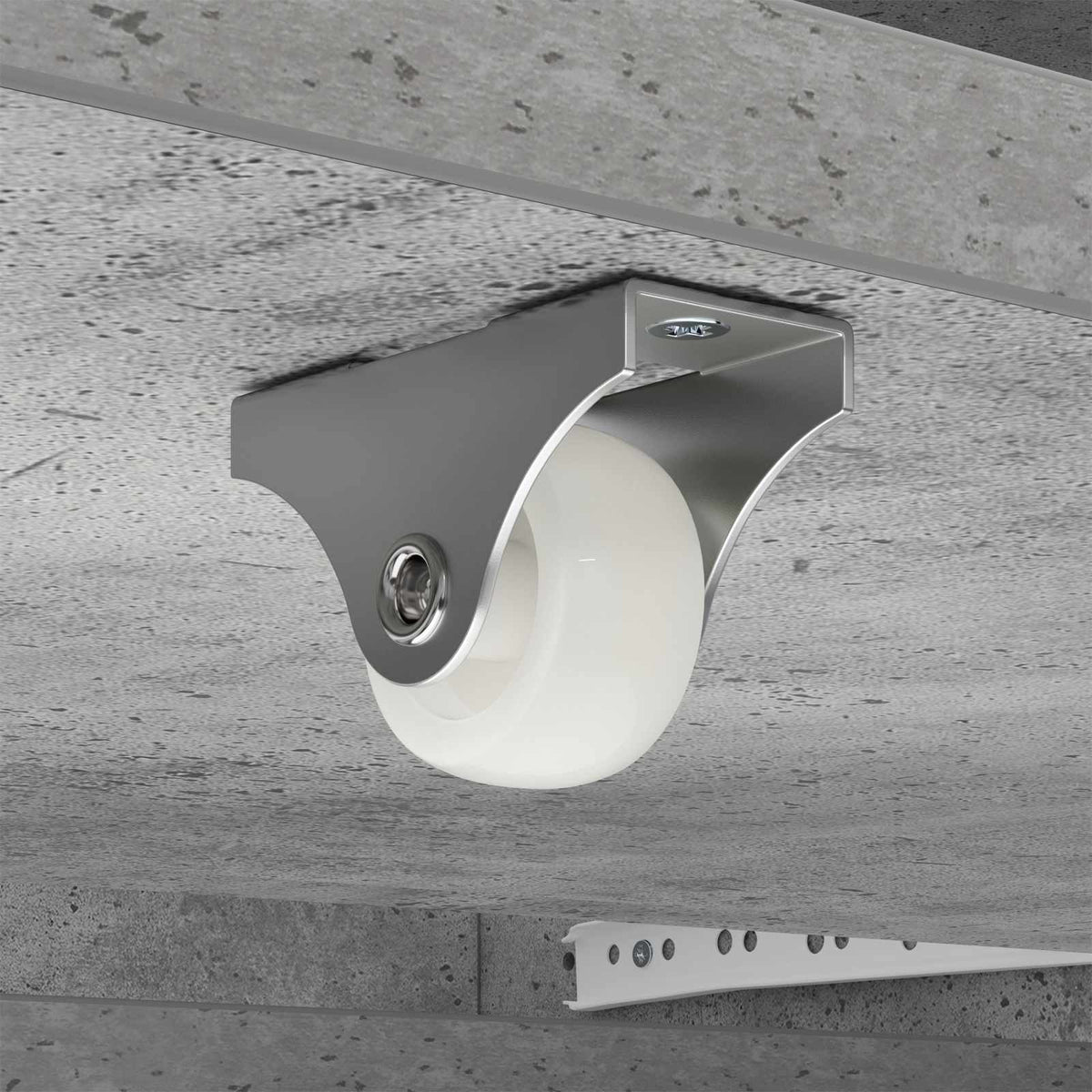 Studio radni stol Betonska siva 130 x 42,5 x 36 cm