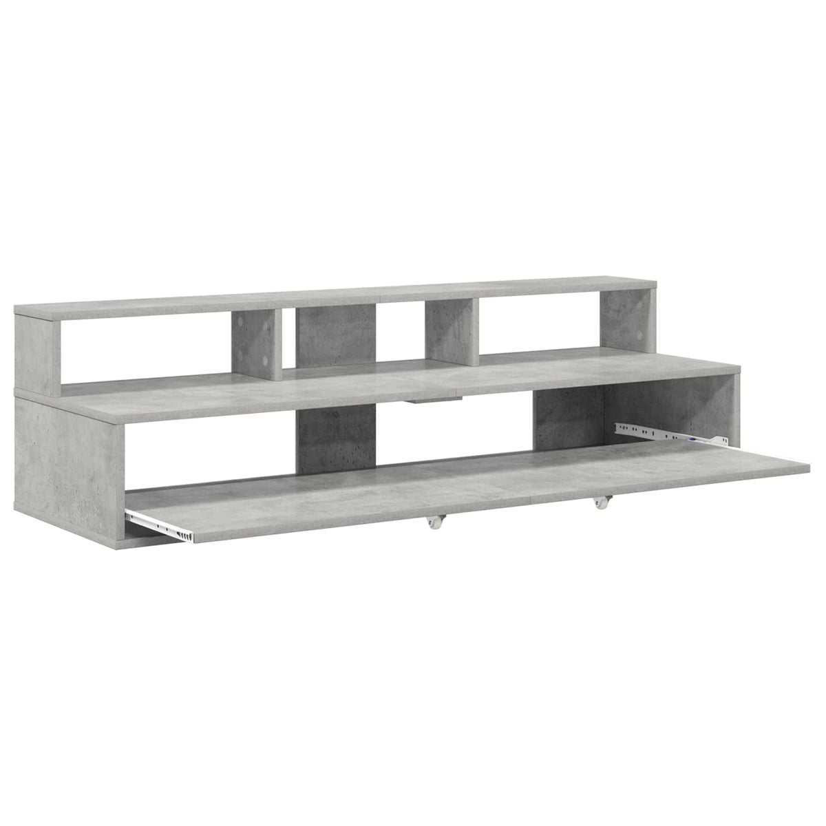 Studio radni stol Betonska siva 130 x 42,5 x 36 cm