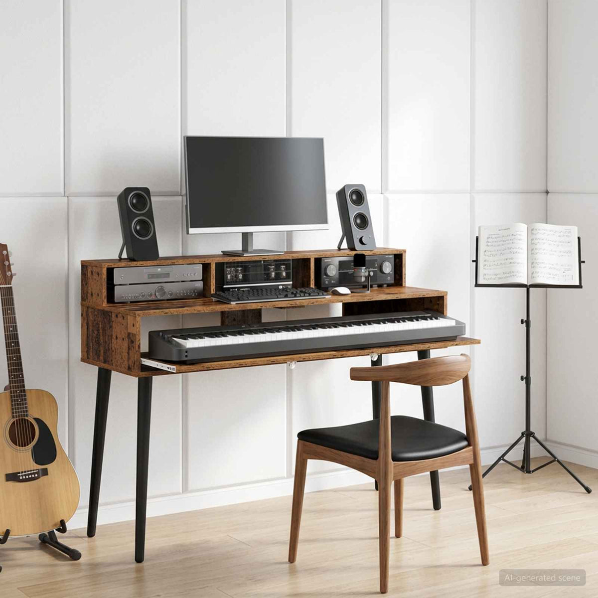 Studio radni stol Staro drvo 110 x 42,5 x 36 cm