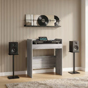 DJ stol Siva Sonoma 102 x 45 x 102 cm Konstruirano drvo
