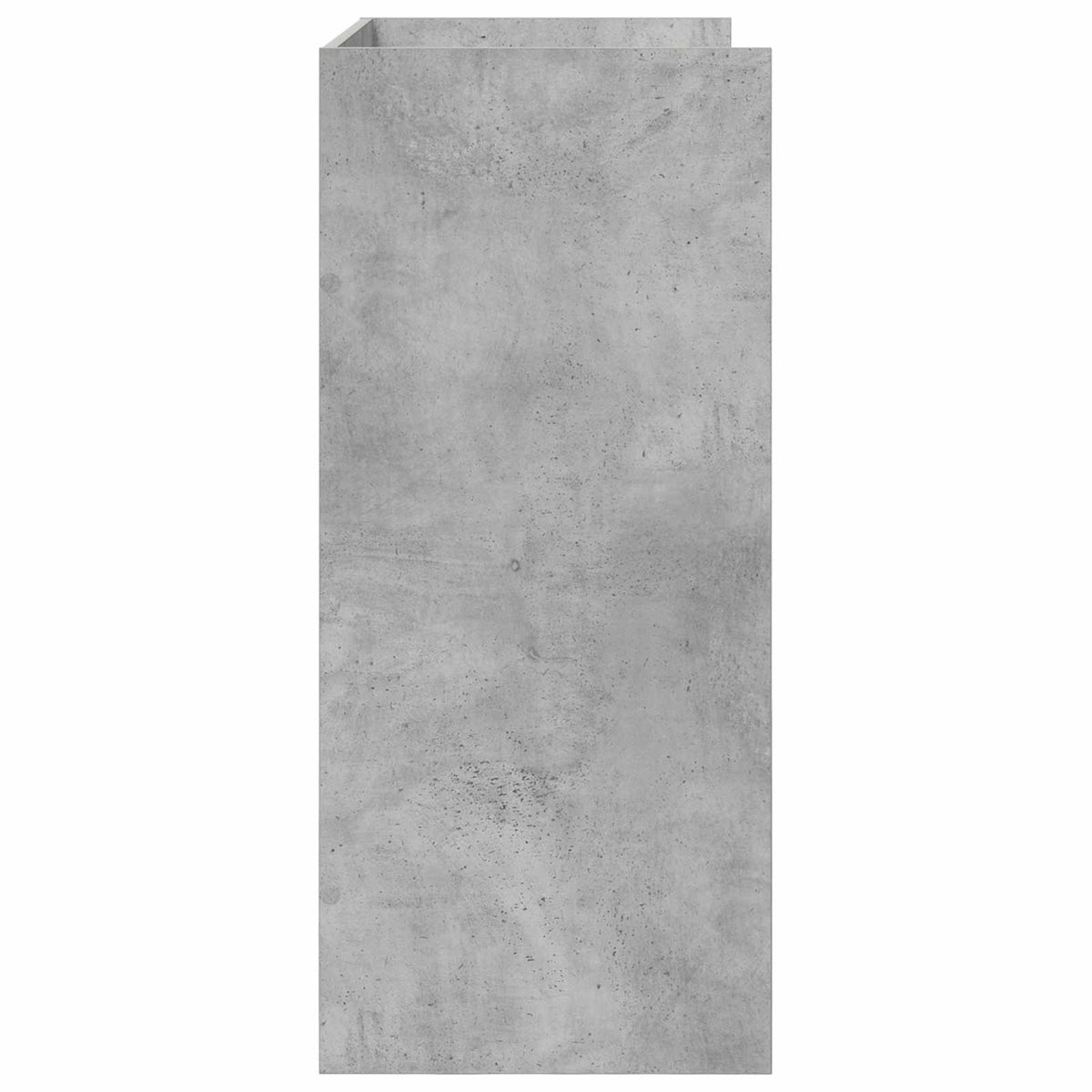 DJ stol Betonska siva 62 x 45 x 102 cm Konstruirano drvo