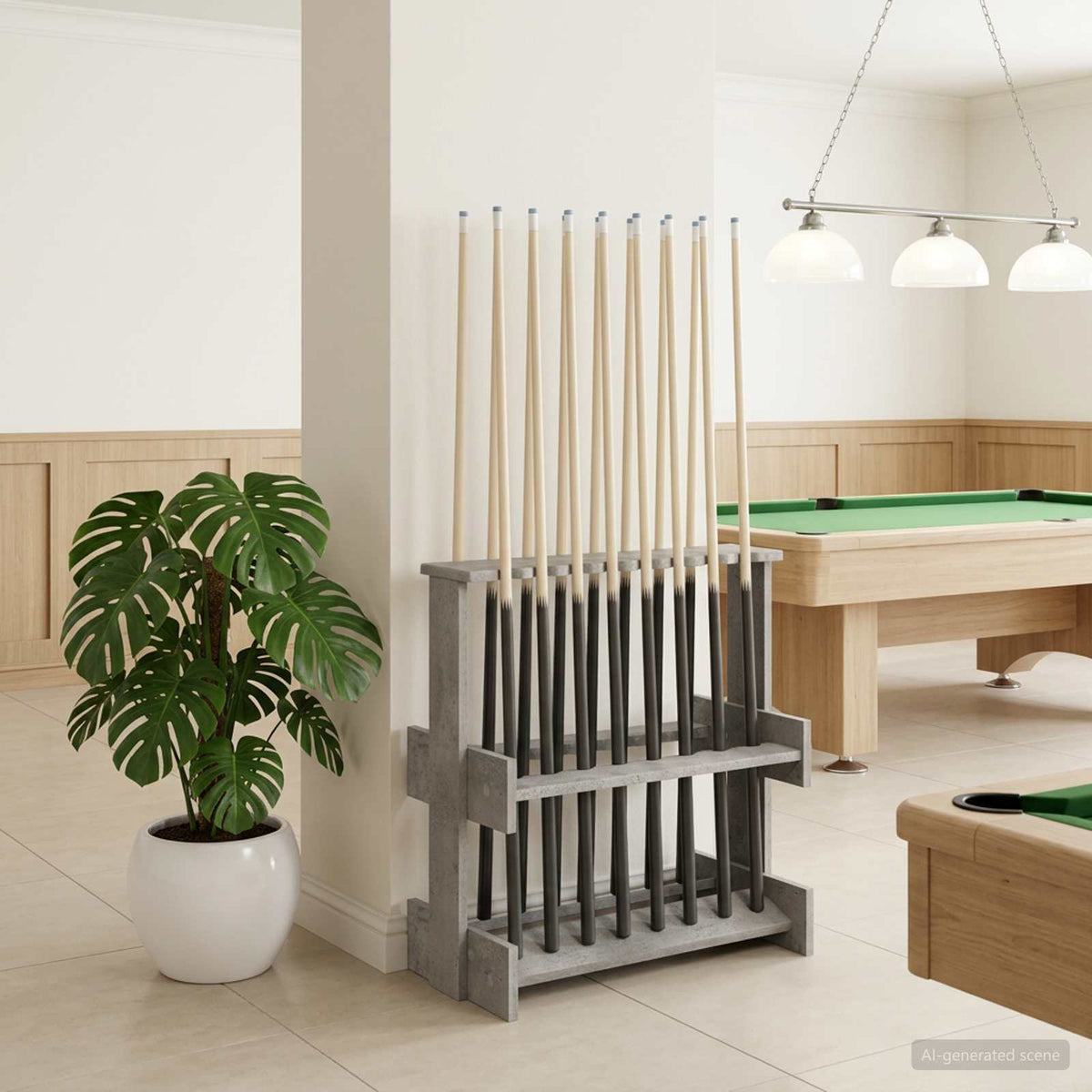 Stalak za bilijarske cueve Konstruirano drvo 60 x 35 x 60 cm