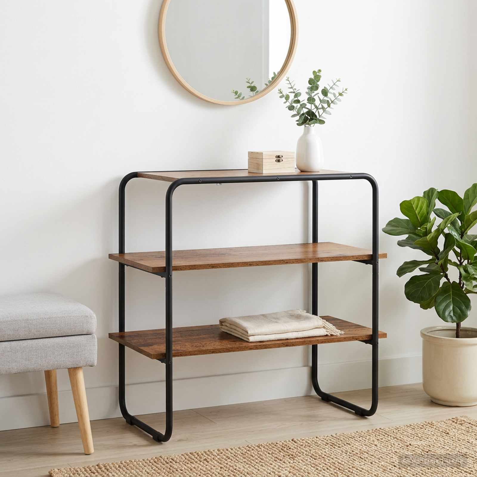 Konzolna stolica Staro drvo 60 x 41 x 75 cm Konstruirano drvo
