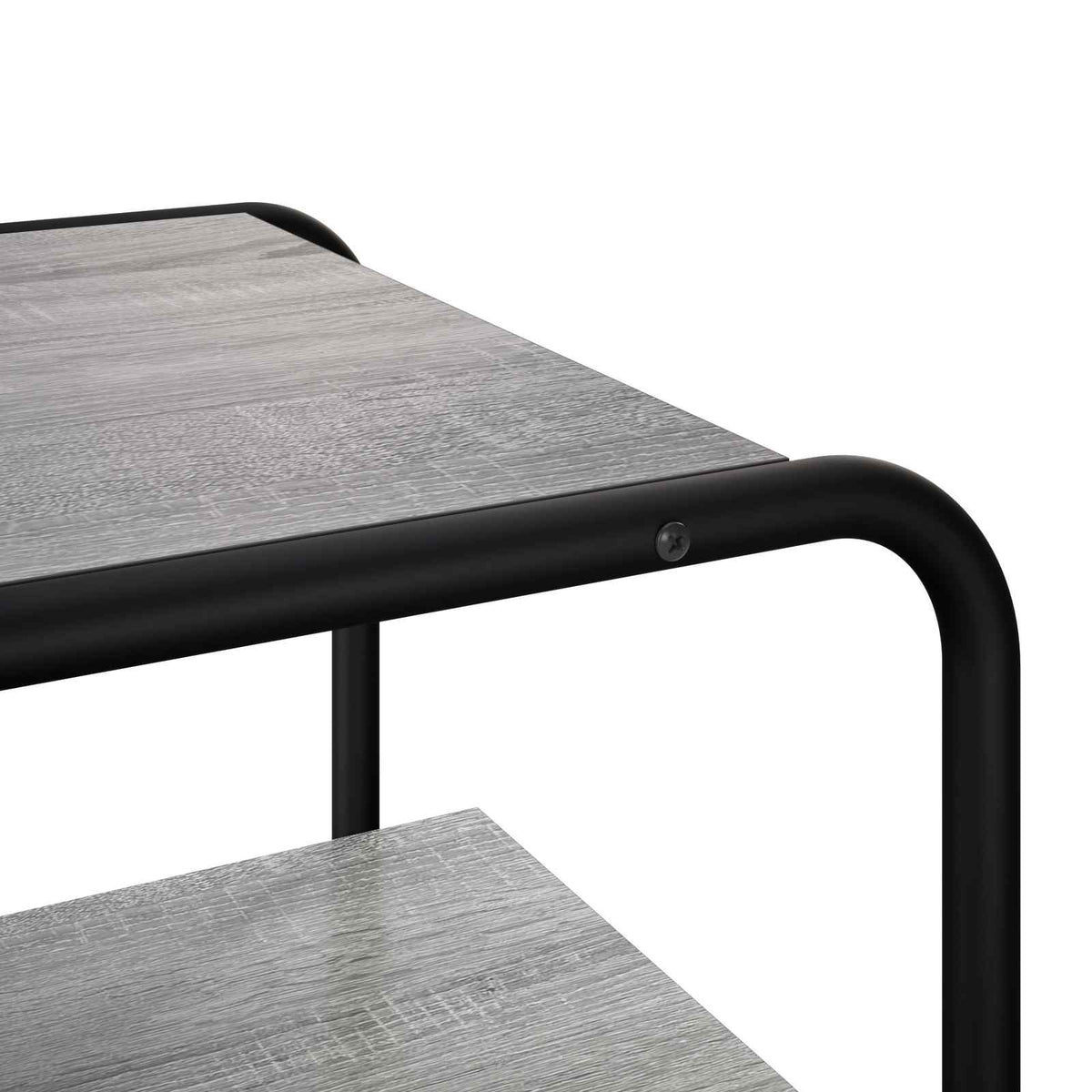 Konzolna stolica Siva Sonoma 100 x 41 x 75 cm Konstruirano drvo