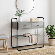 Konzolna stolica Siva Sonoma 80 x 40 x 75 cm Konstruirano drvo