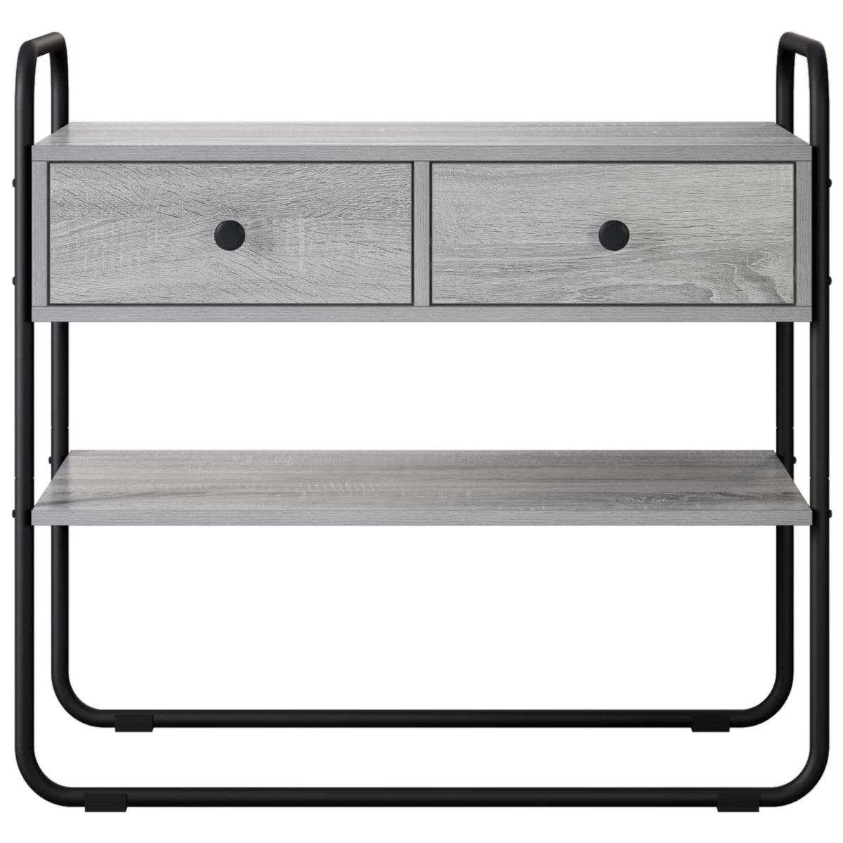 Konzolna stolica Siva Sonoma 80 x 40 x 75 cm Konstruirano drvo